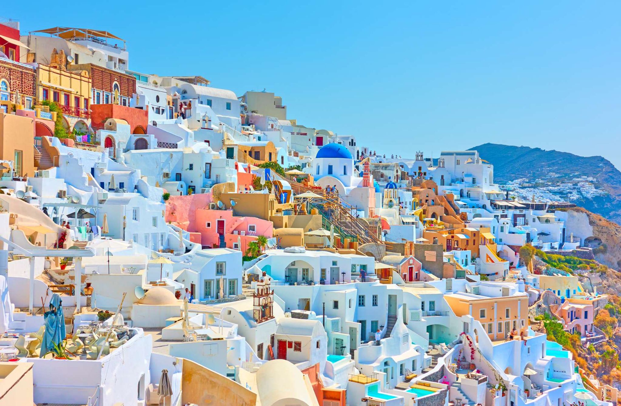 santorini het meest gefotografeerde eiland van griekenland