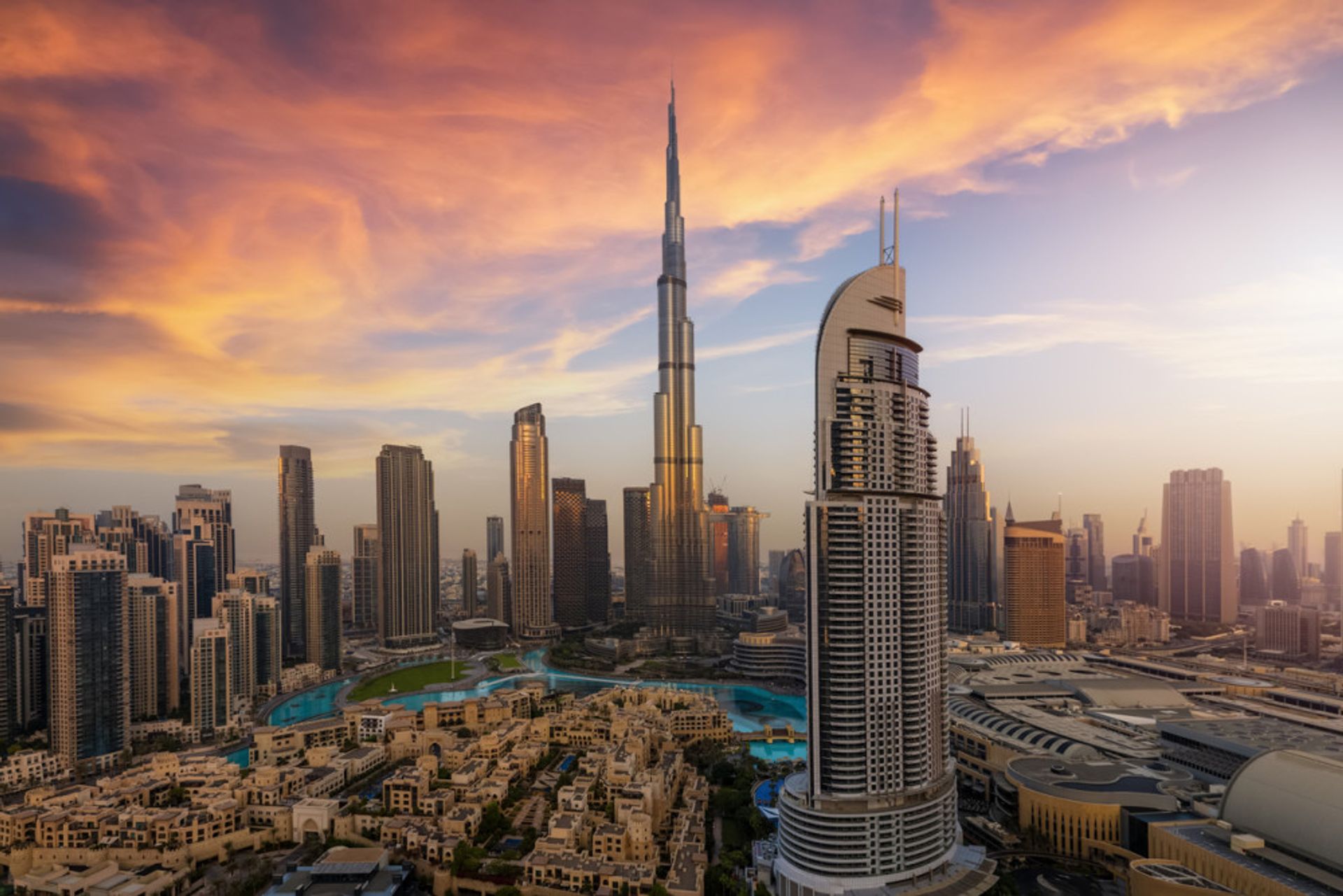 Dubai wolkenkrabbers