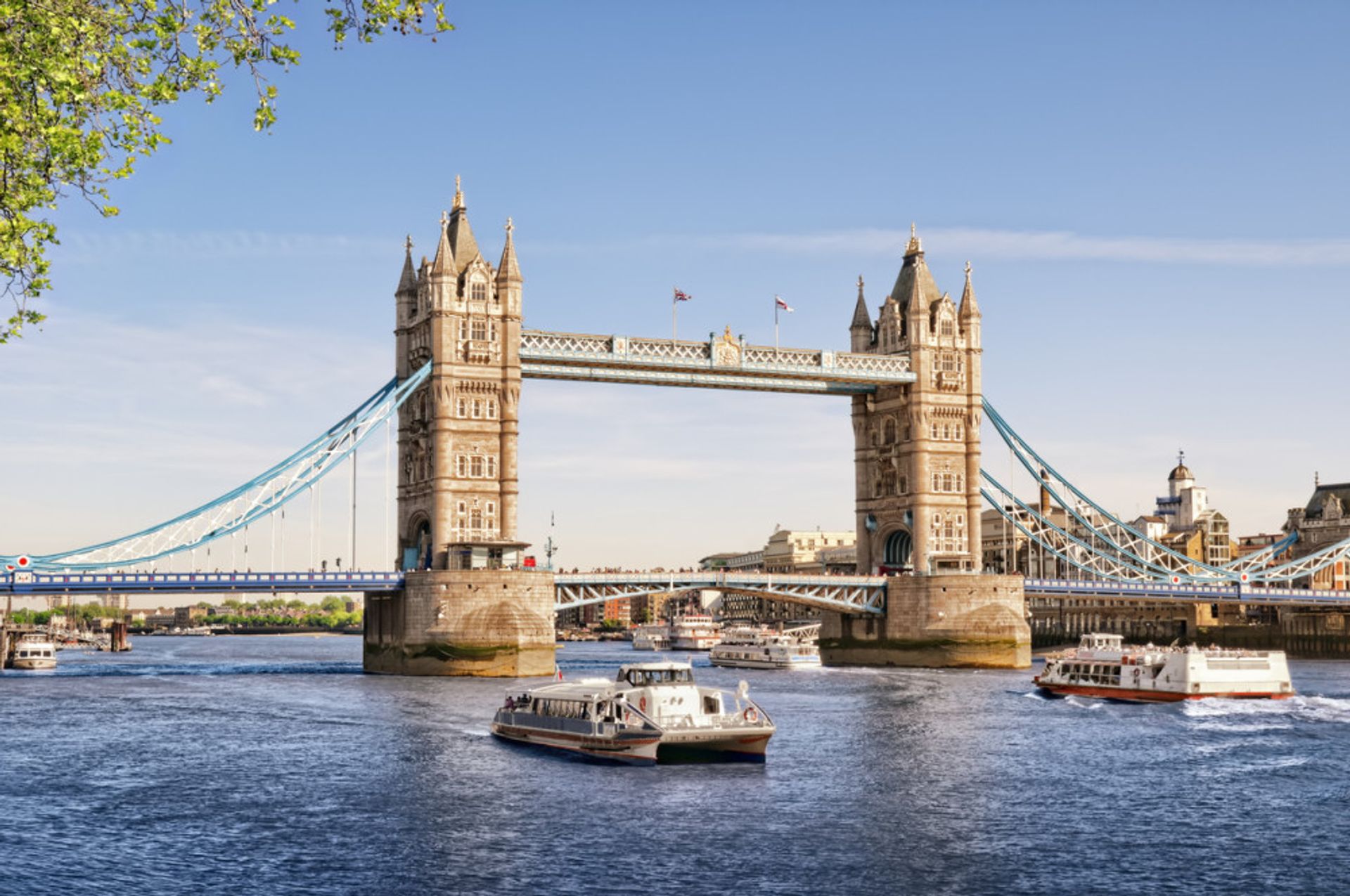Londen towerbrigde over de Theems