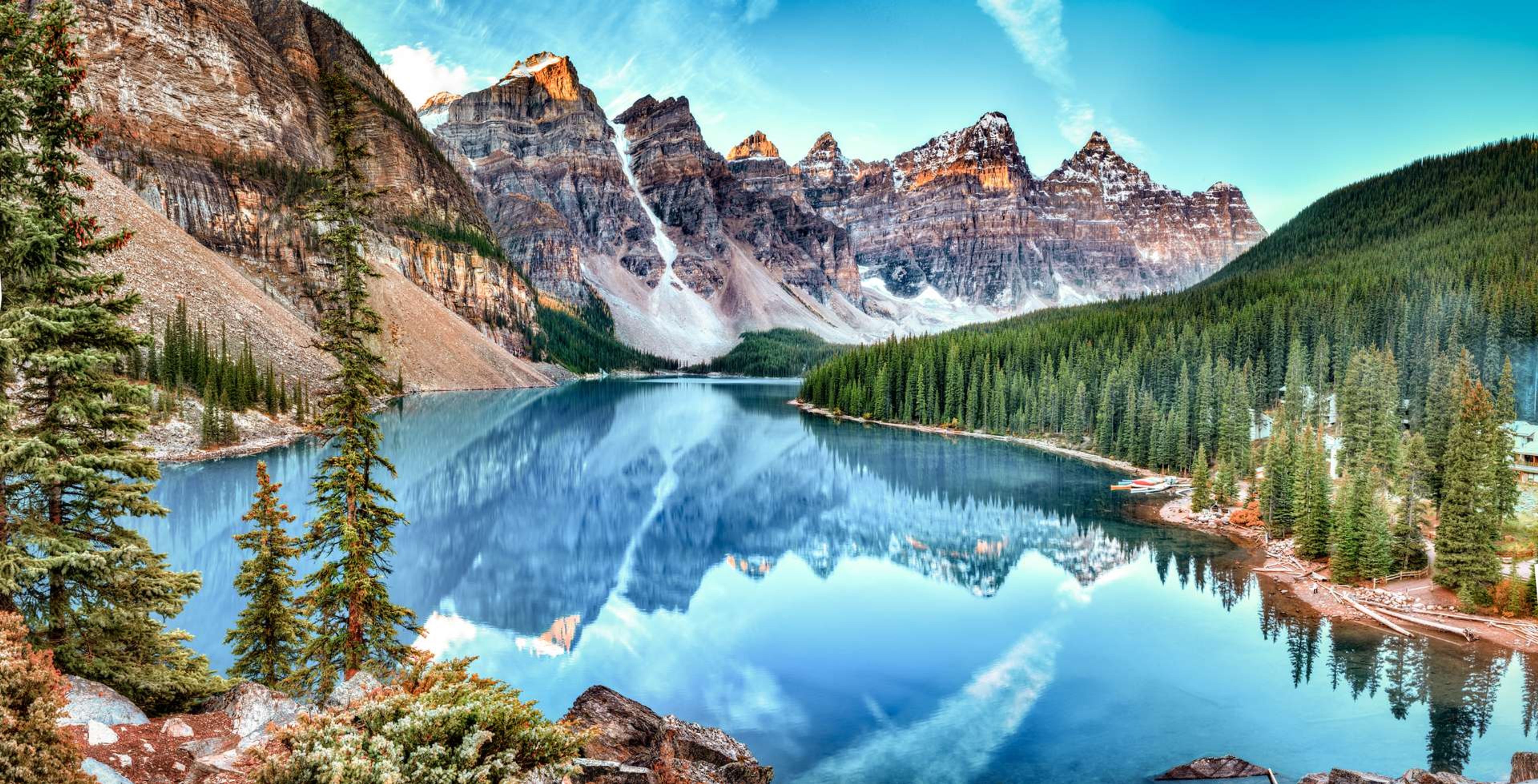 Canada Banff Moraine lake1