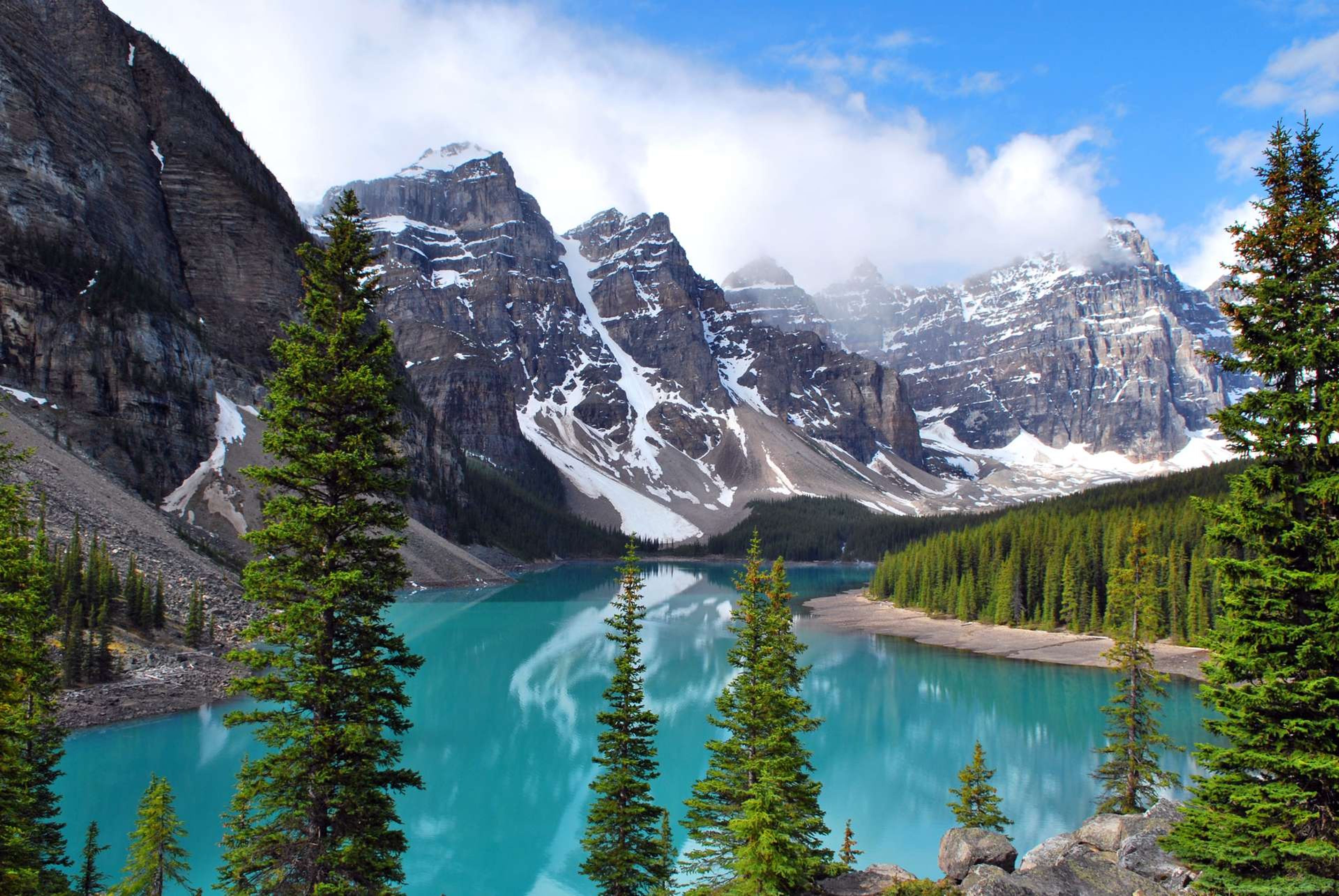 Canada Banff Moraine lake2