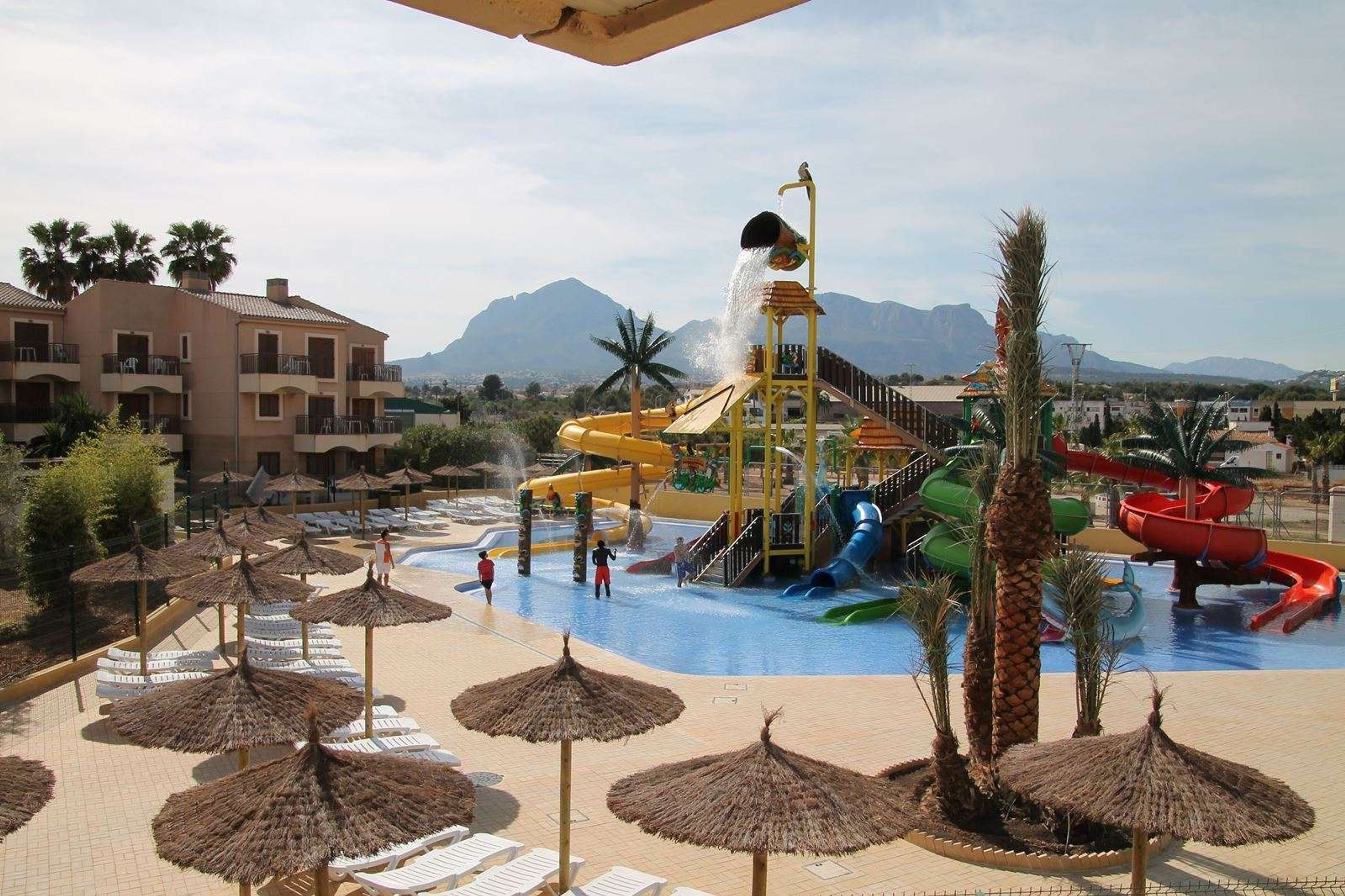 albir garden resort aquapark uitzicht