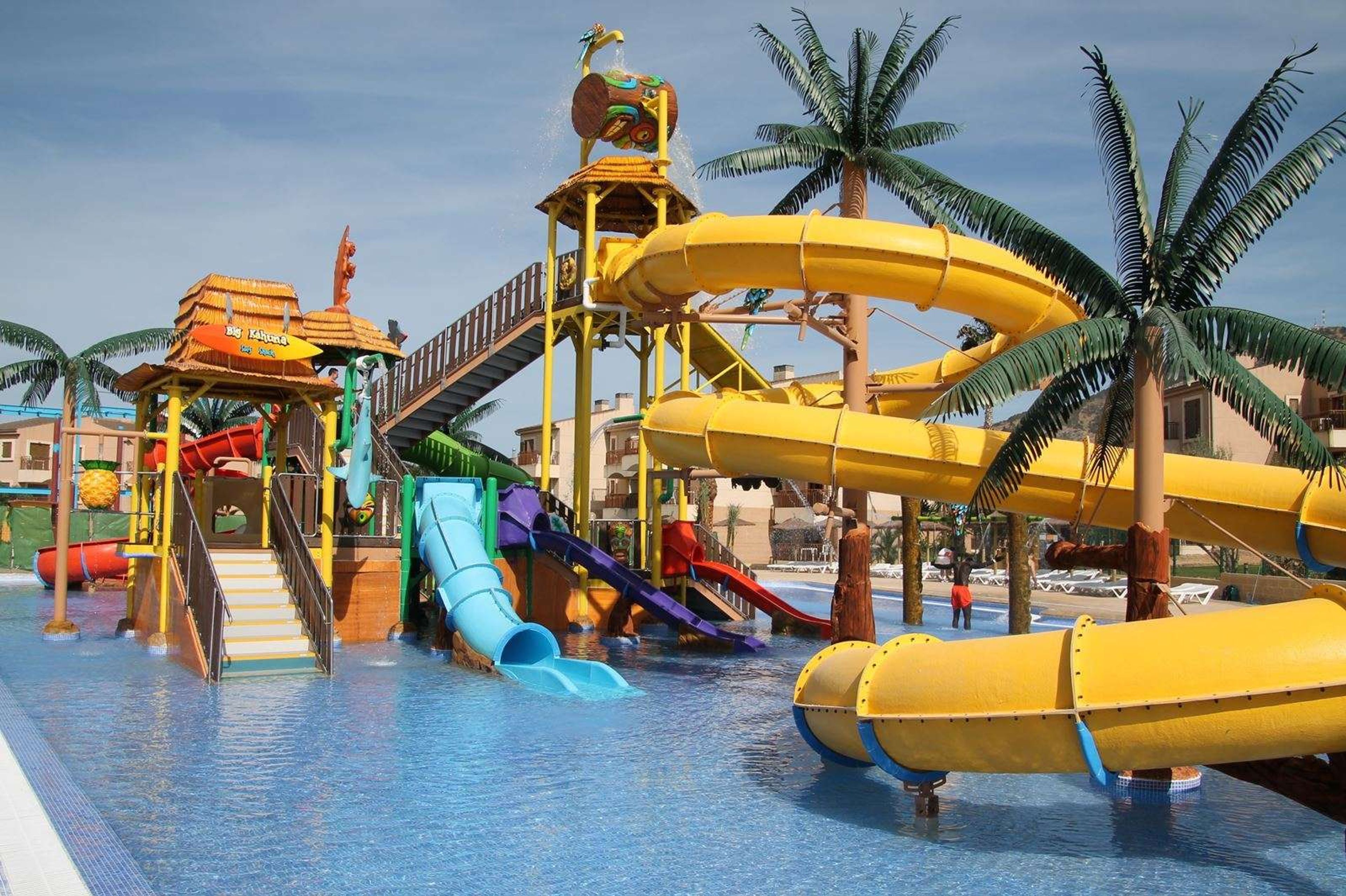 albir garden resort aquapark glijbanen