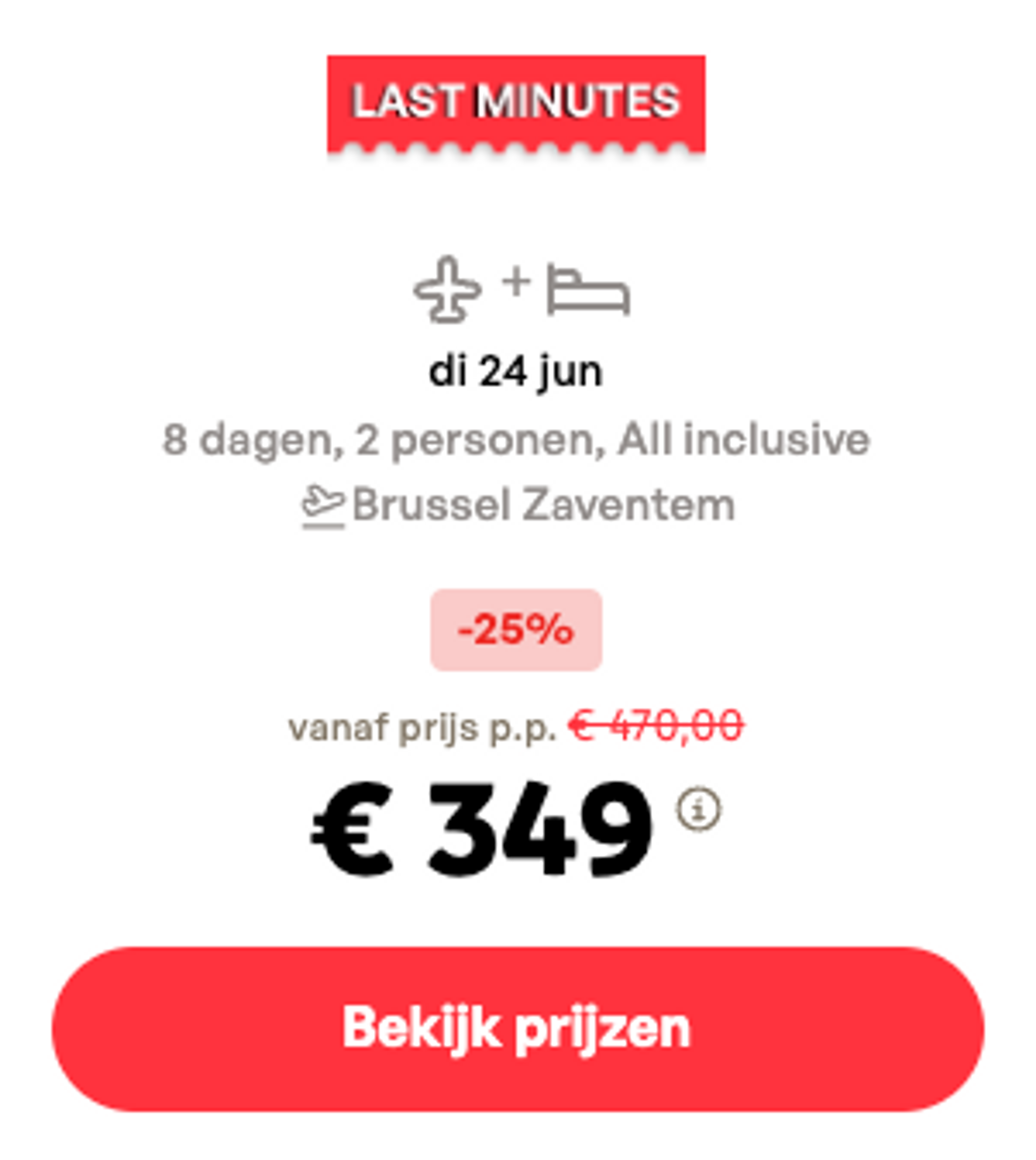 Boekingsvoorbeeld