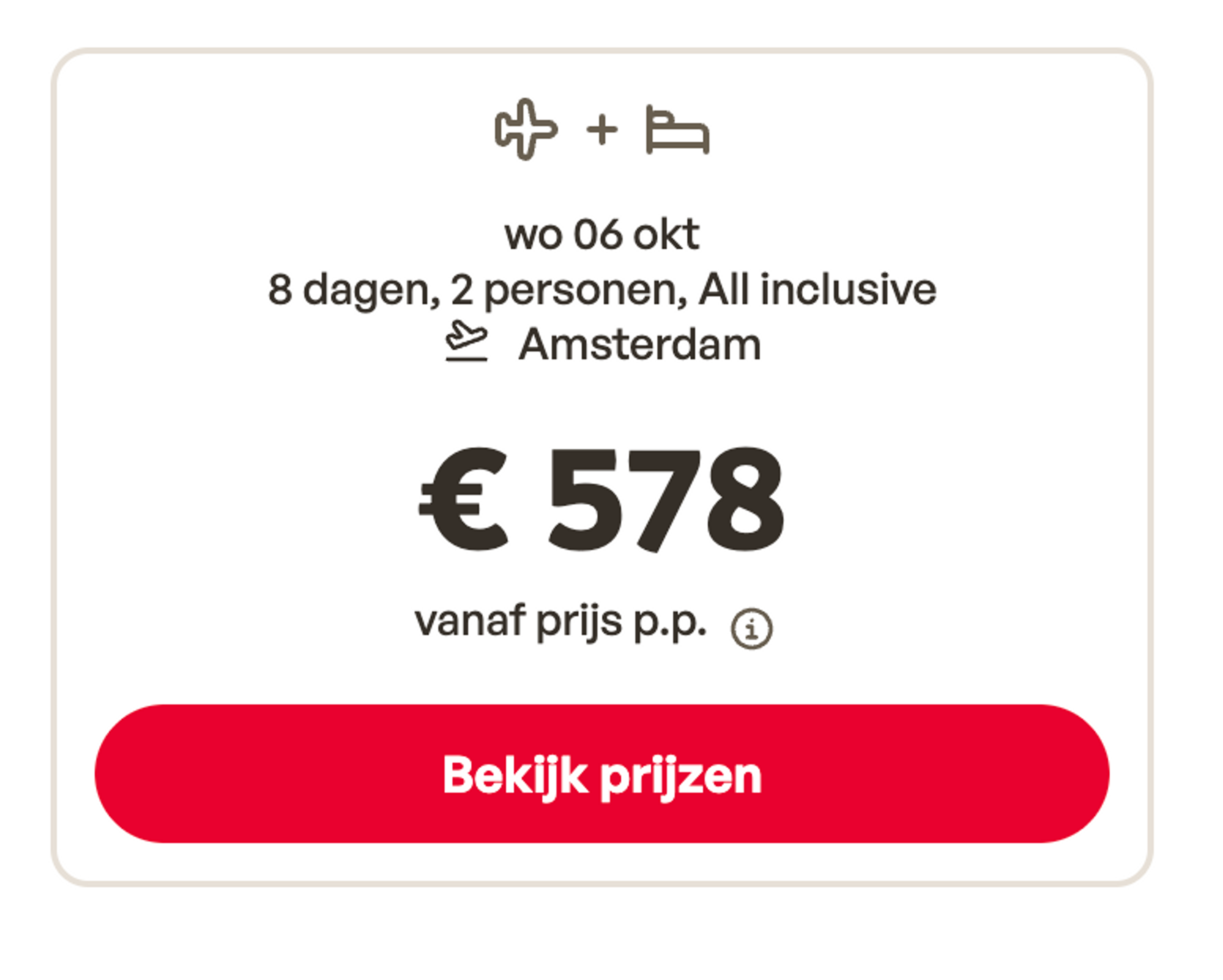 Boekingsvoorbeeld