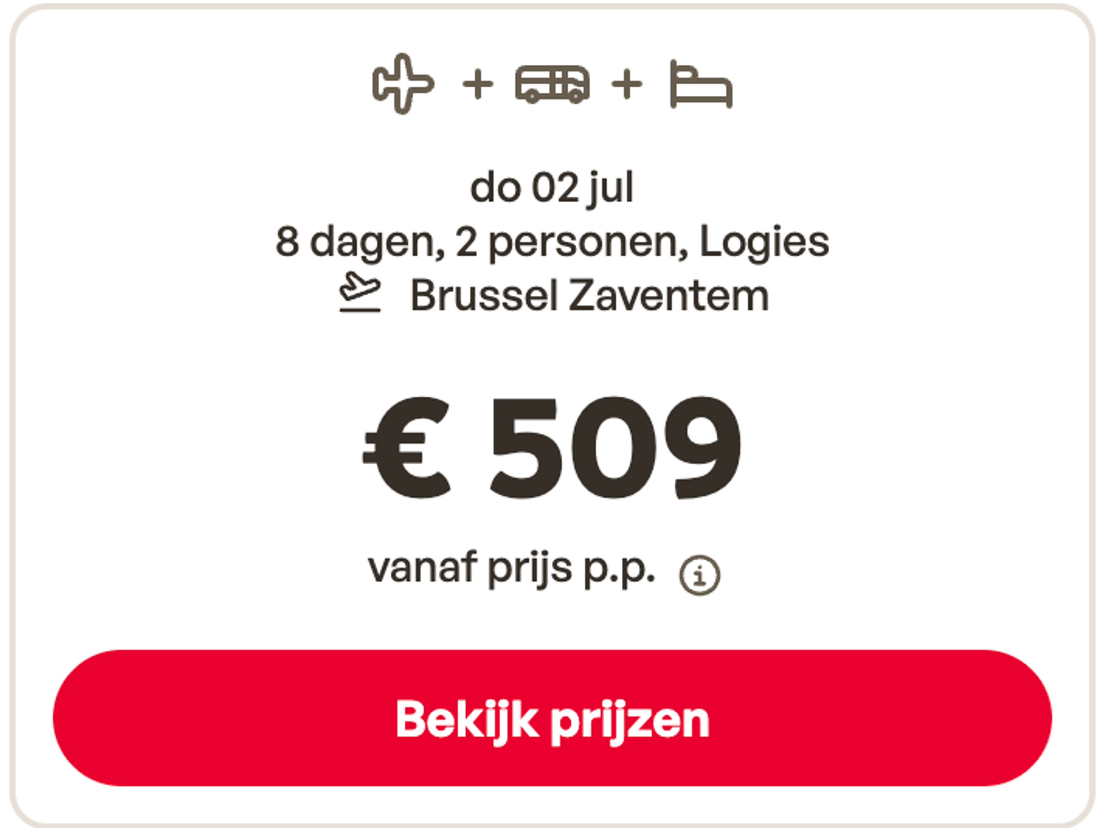 Boekingsvoorbeeld