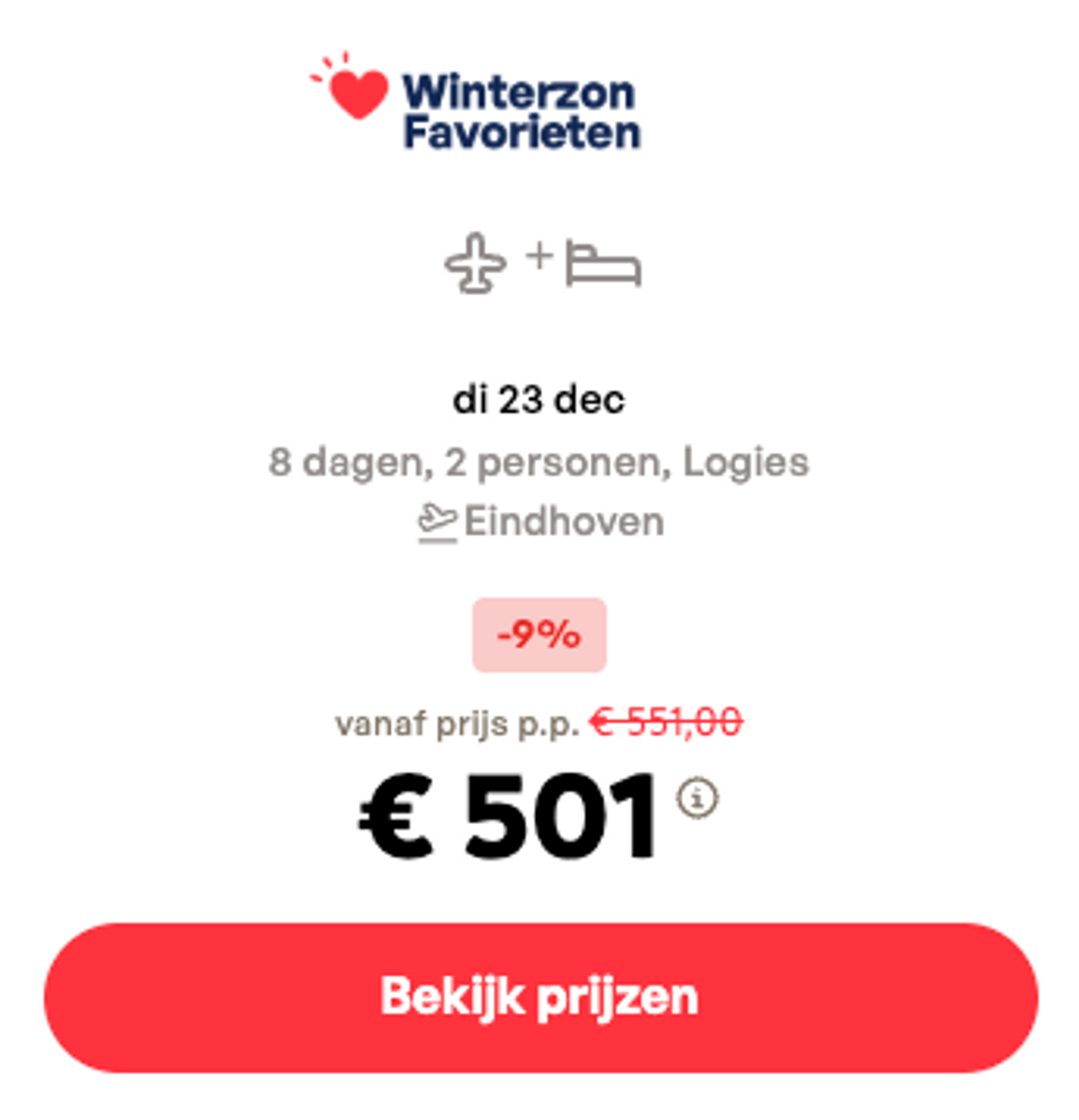 Boekingsvoorbeeld