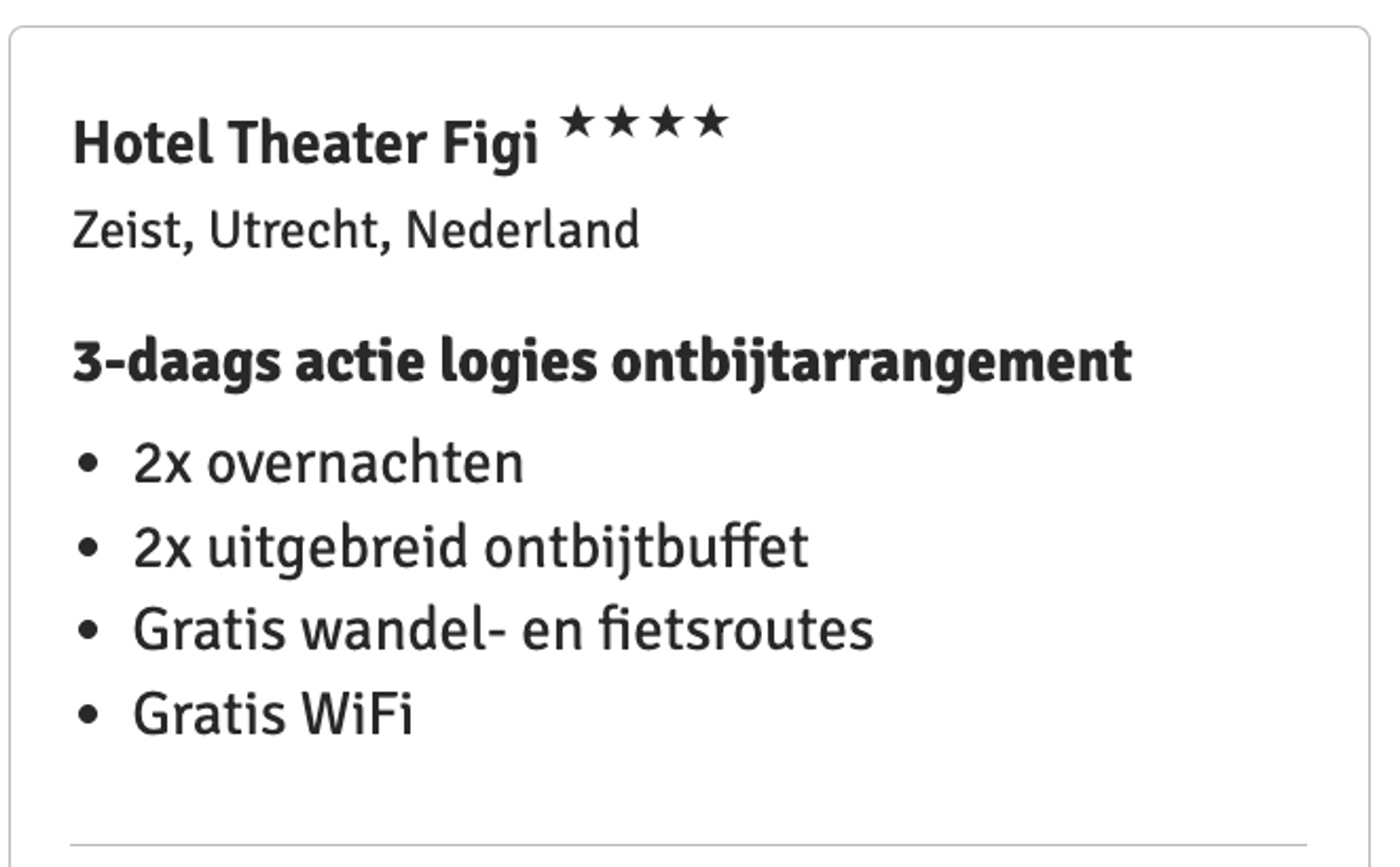 Boekingsvoorbeeld