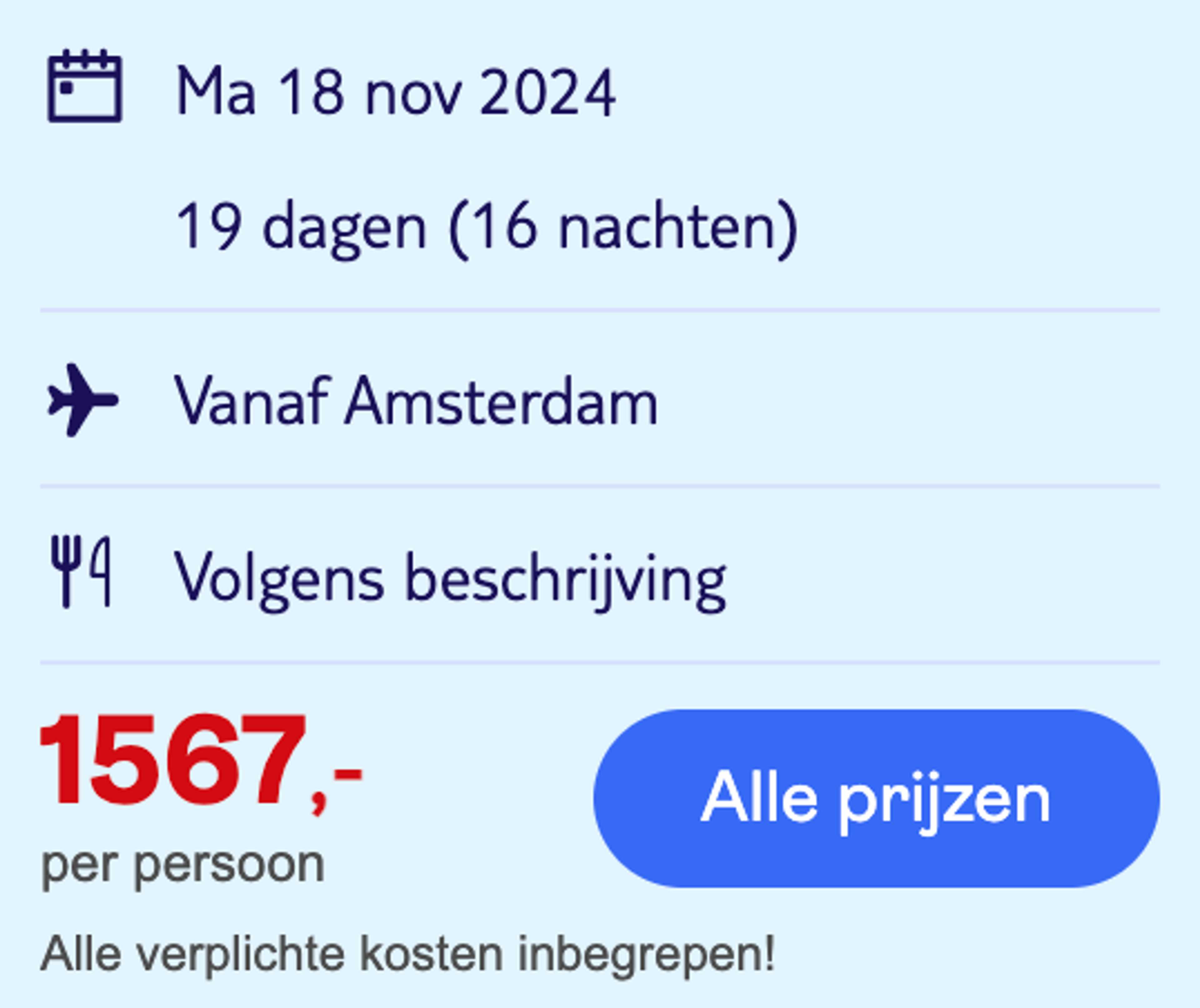 Boekingsvoorbeeld