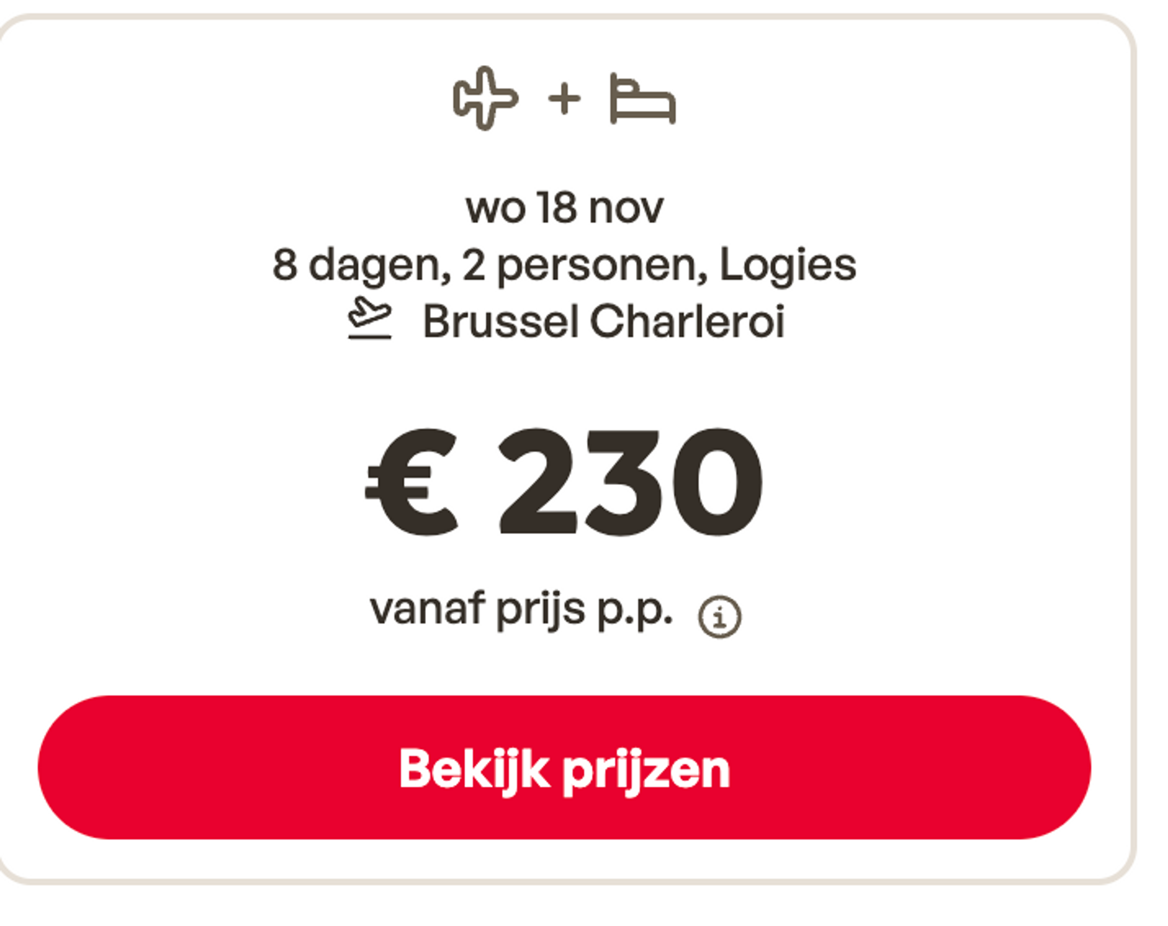 Boekingsvoorbeeld