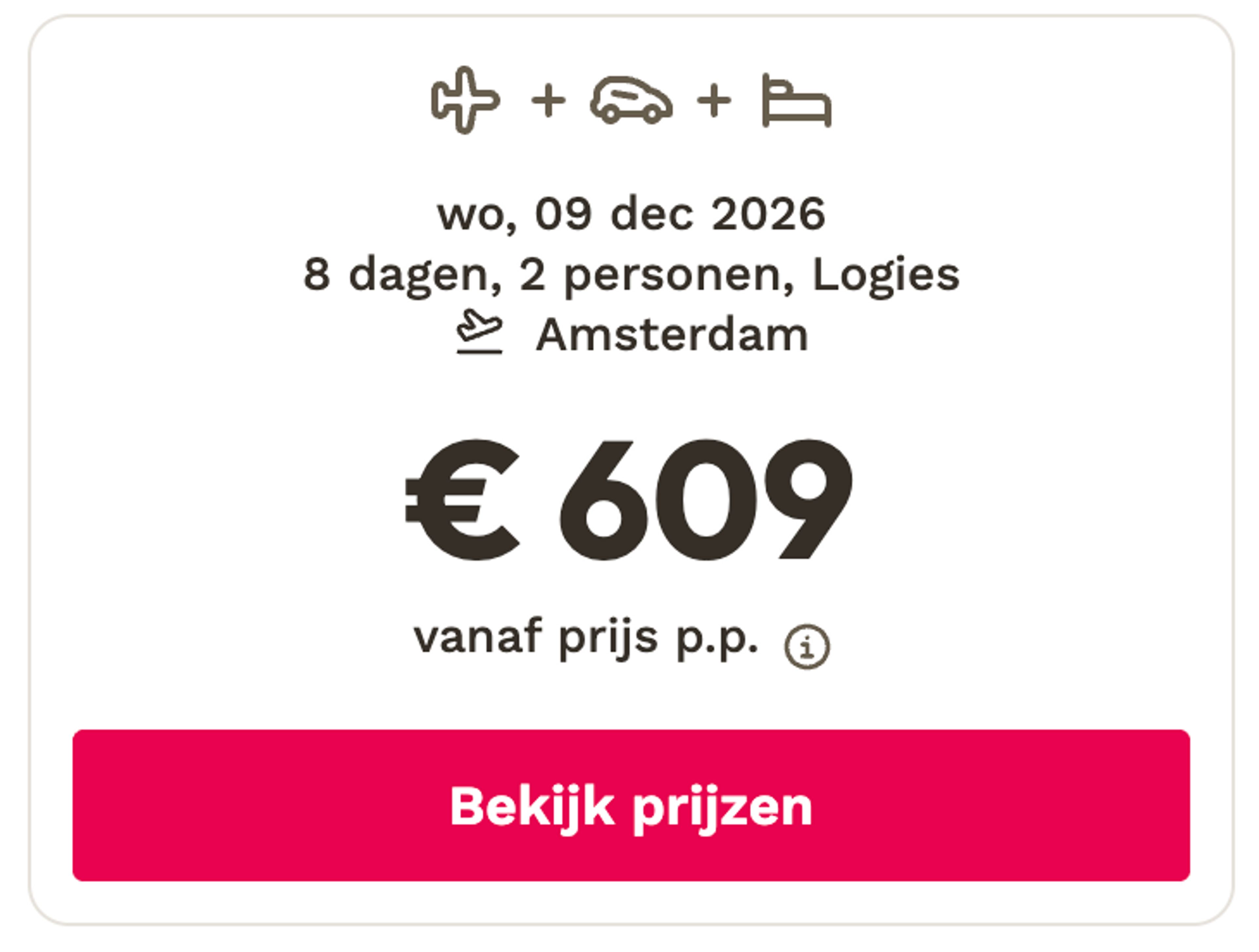 Boekingsvoorbeeld