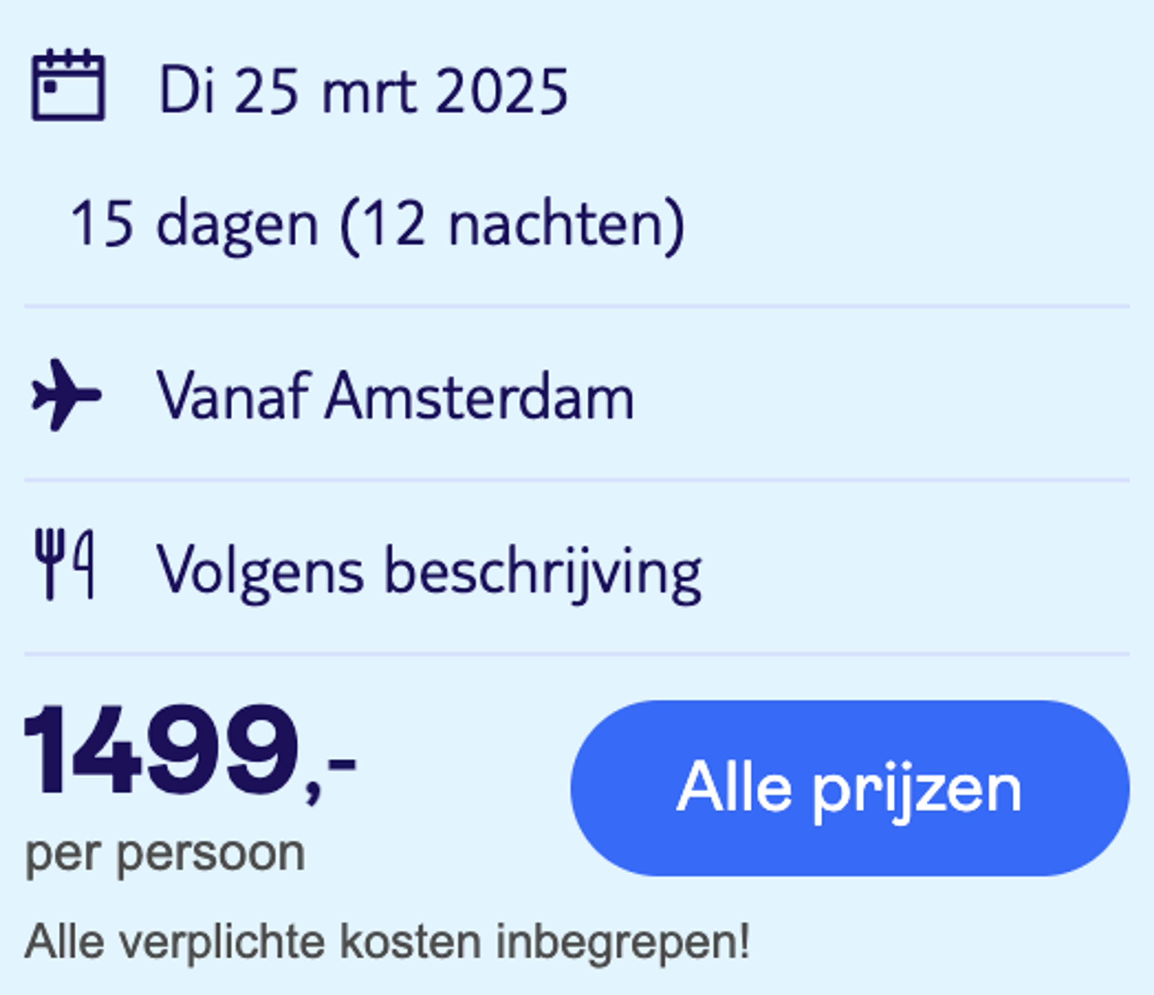 Boekingsvoorbeeld