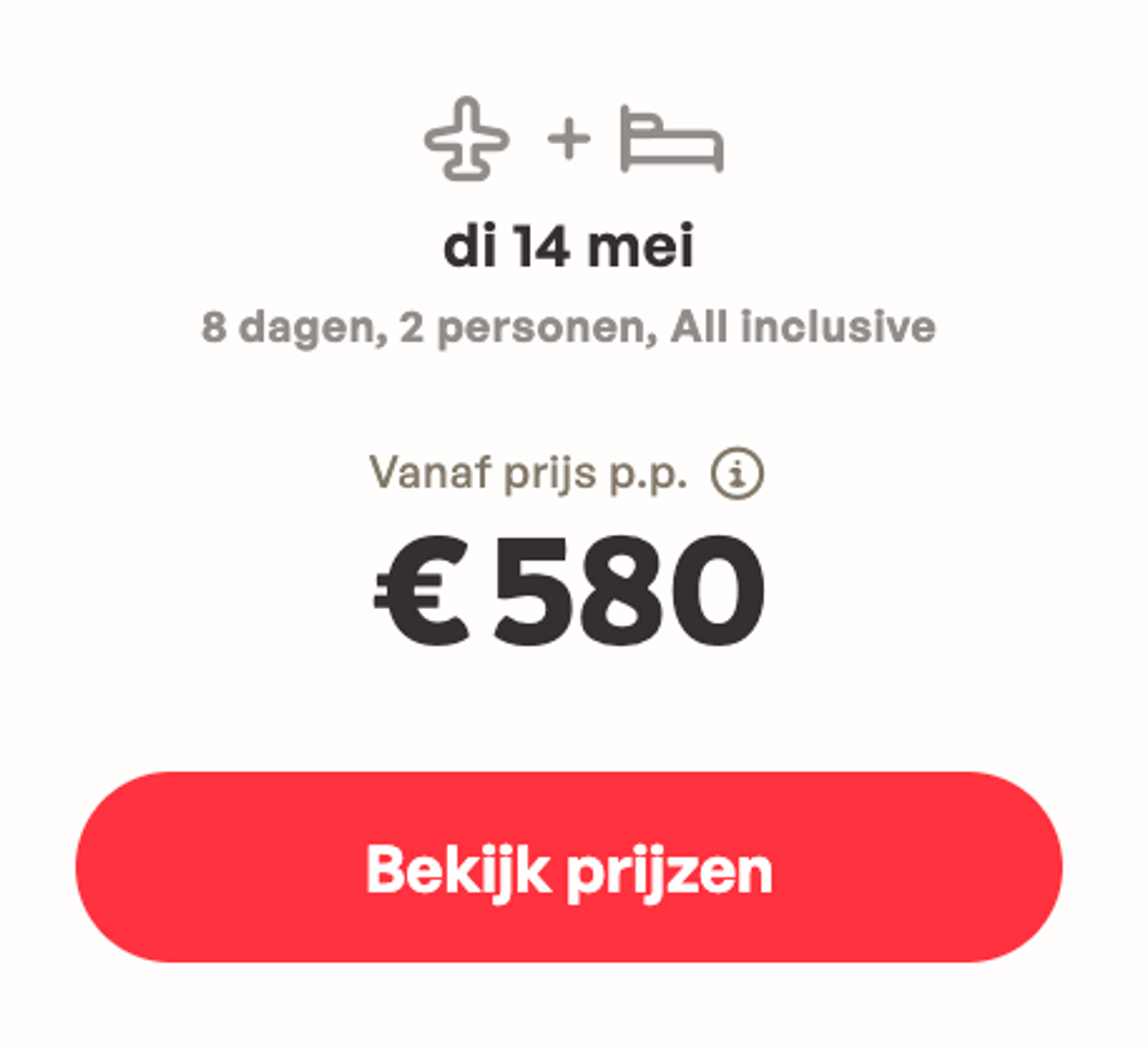 Boekingsvoorbeeld