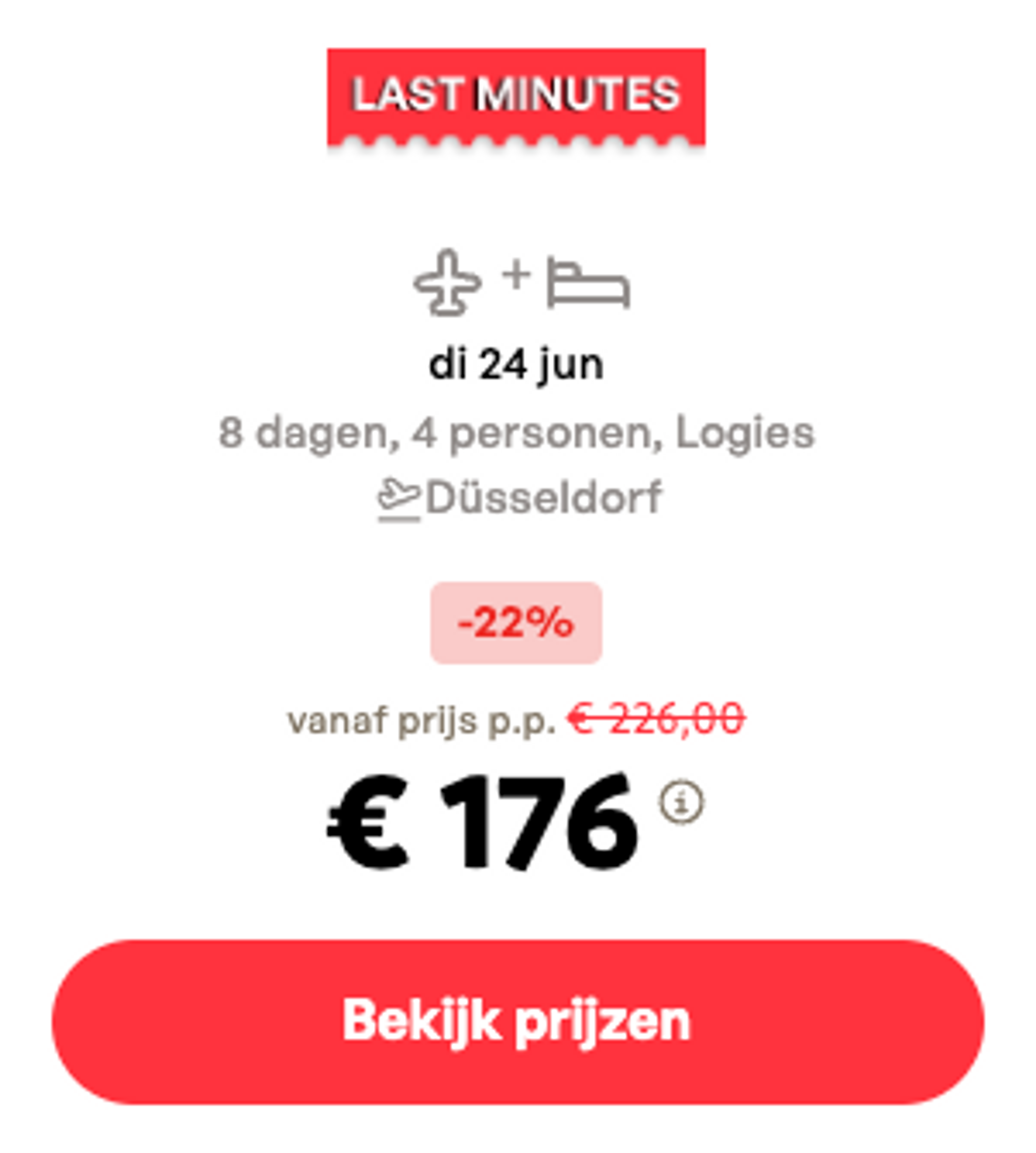 Boekingsvoorbeeld