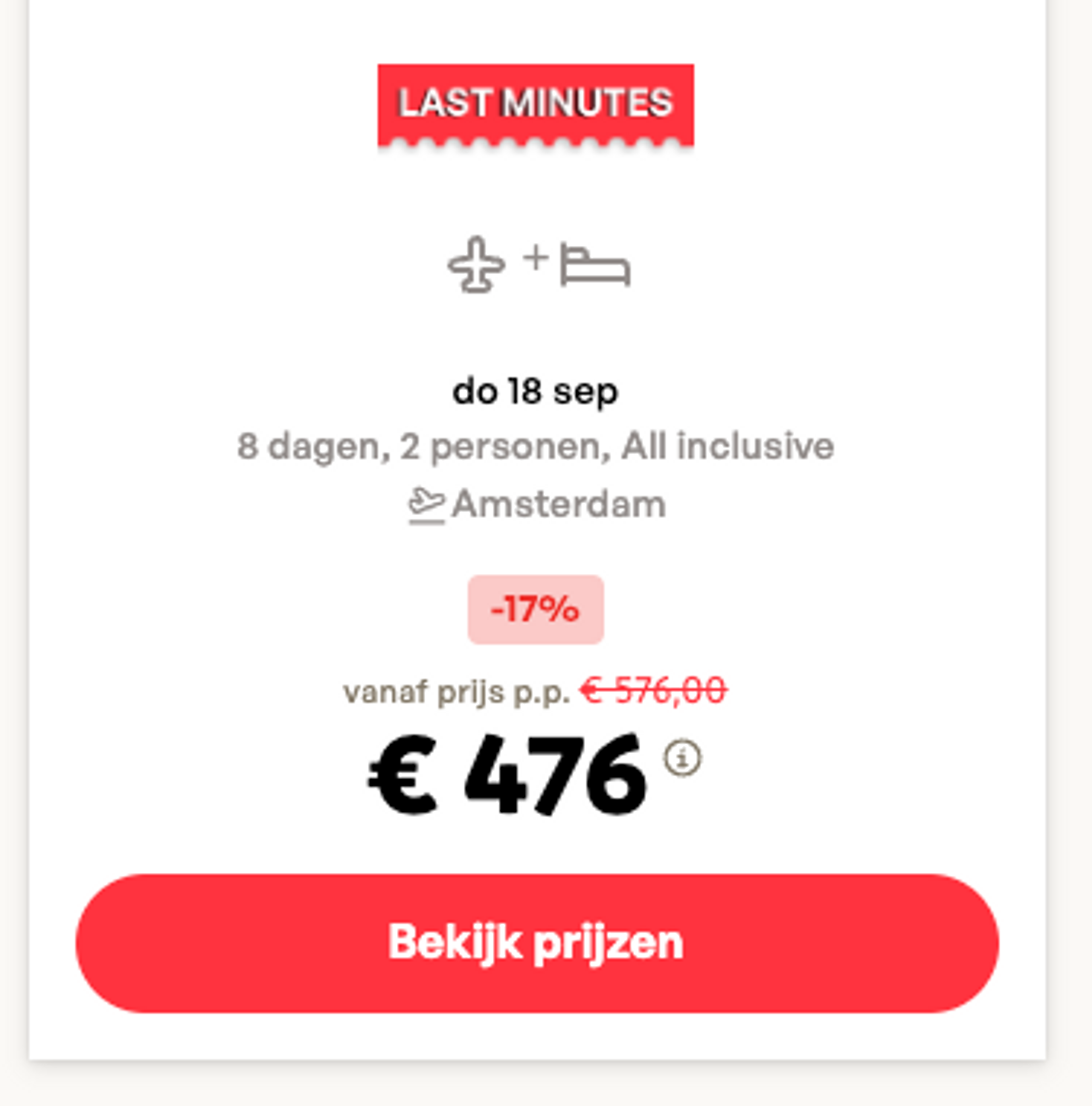 Boekingsvoorbeeld