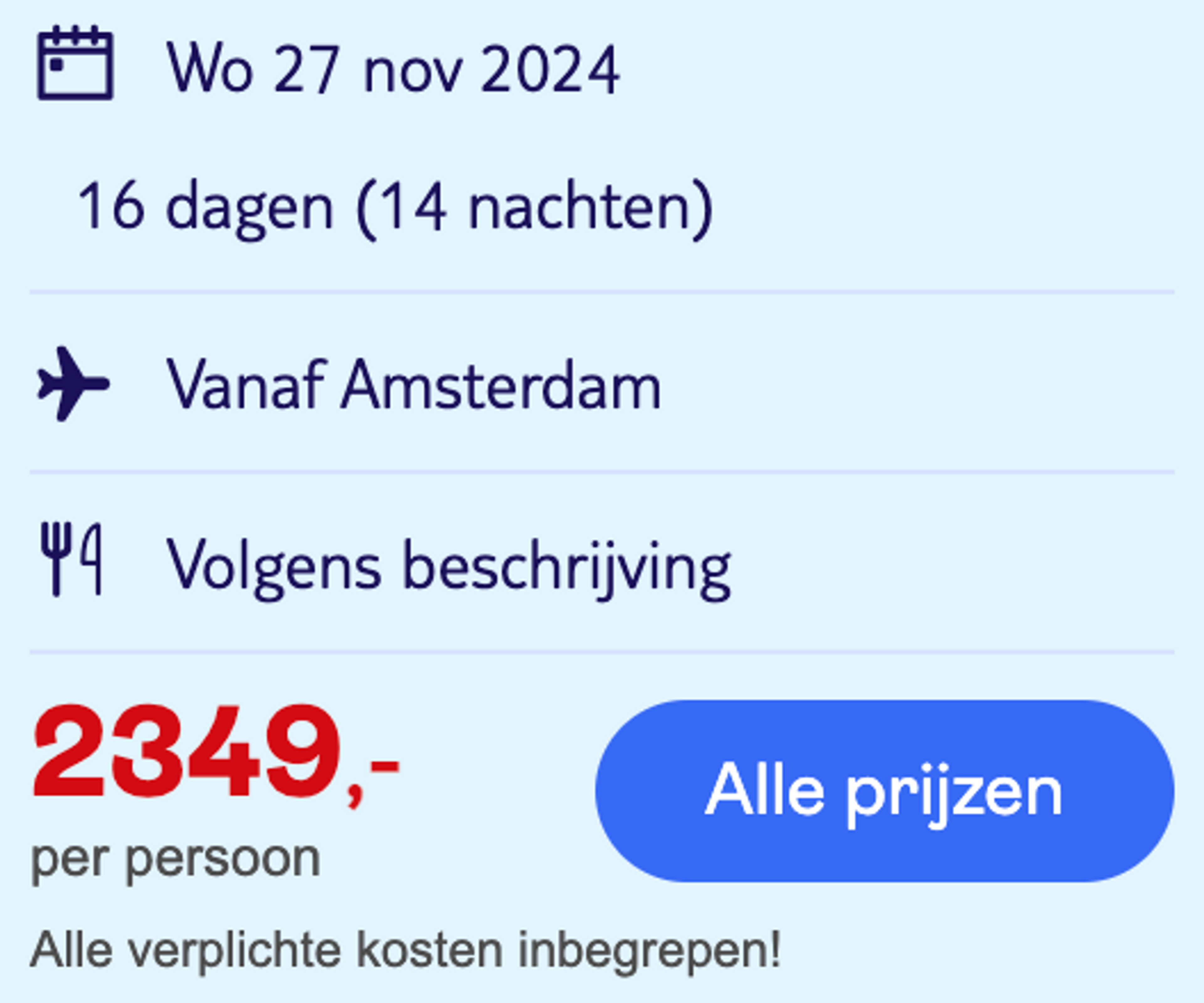 Boekingsvoorbeeld