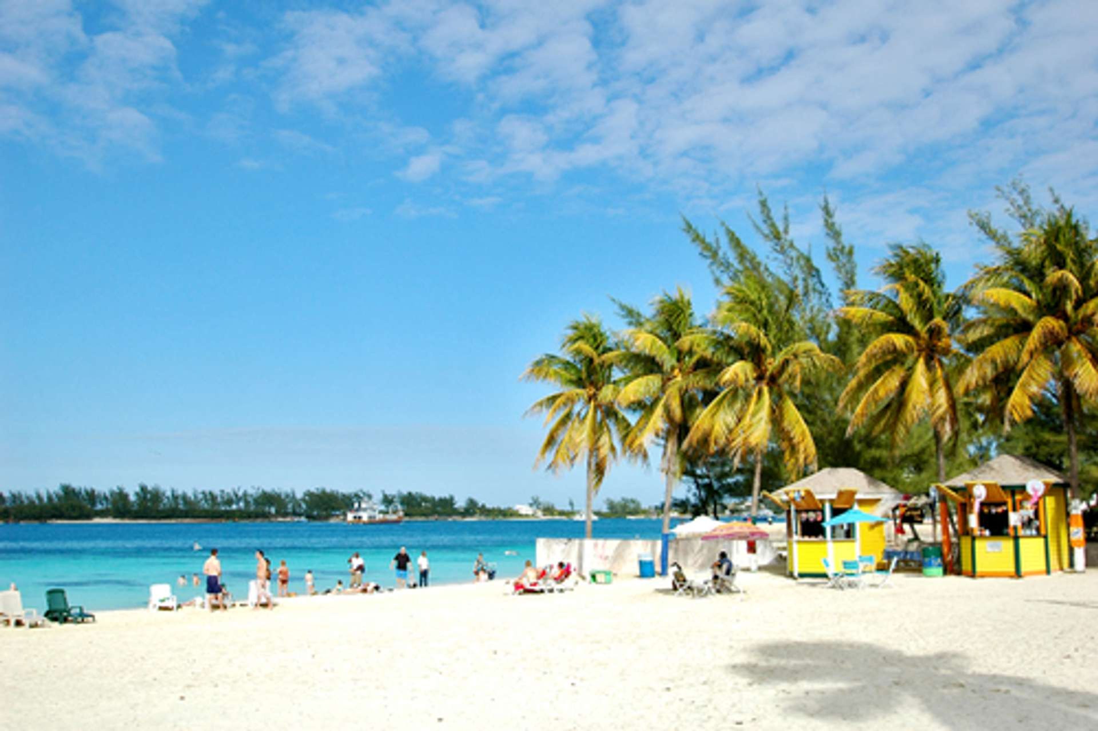 Bahamas City Beach At Nassau