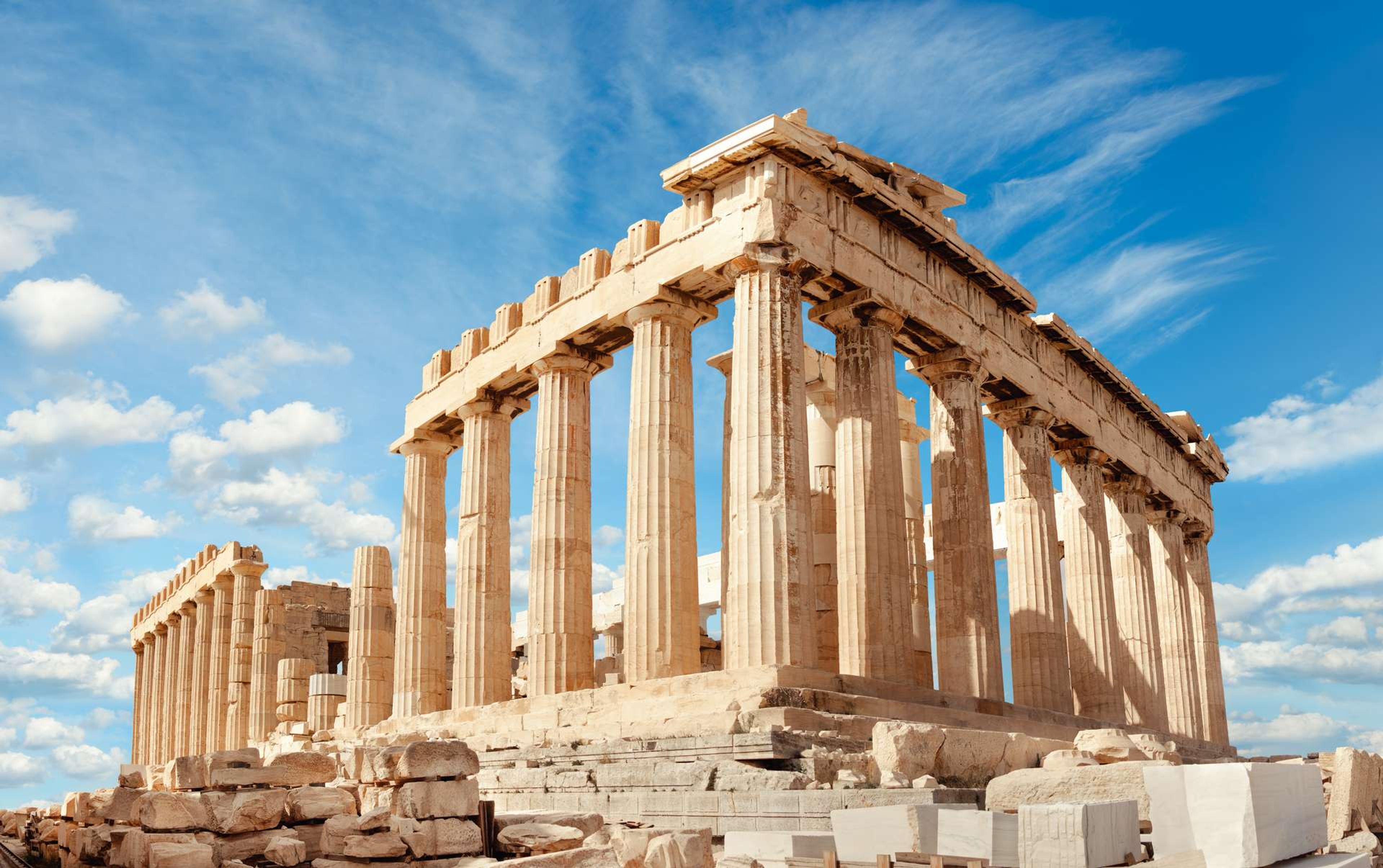 Griekenland Athene Acropolis Parthenon temple