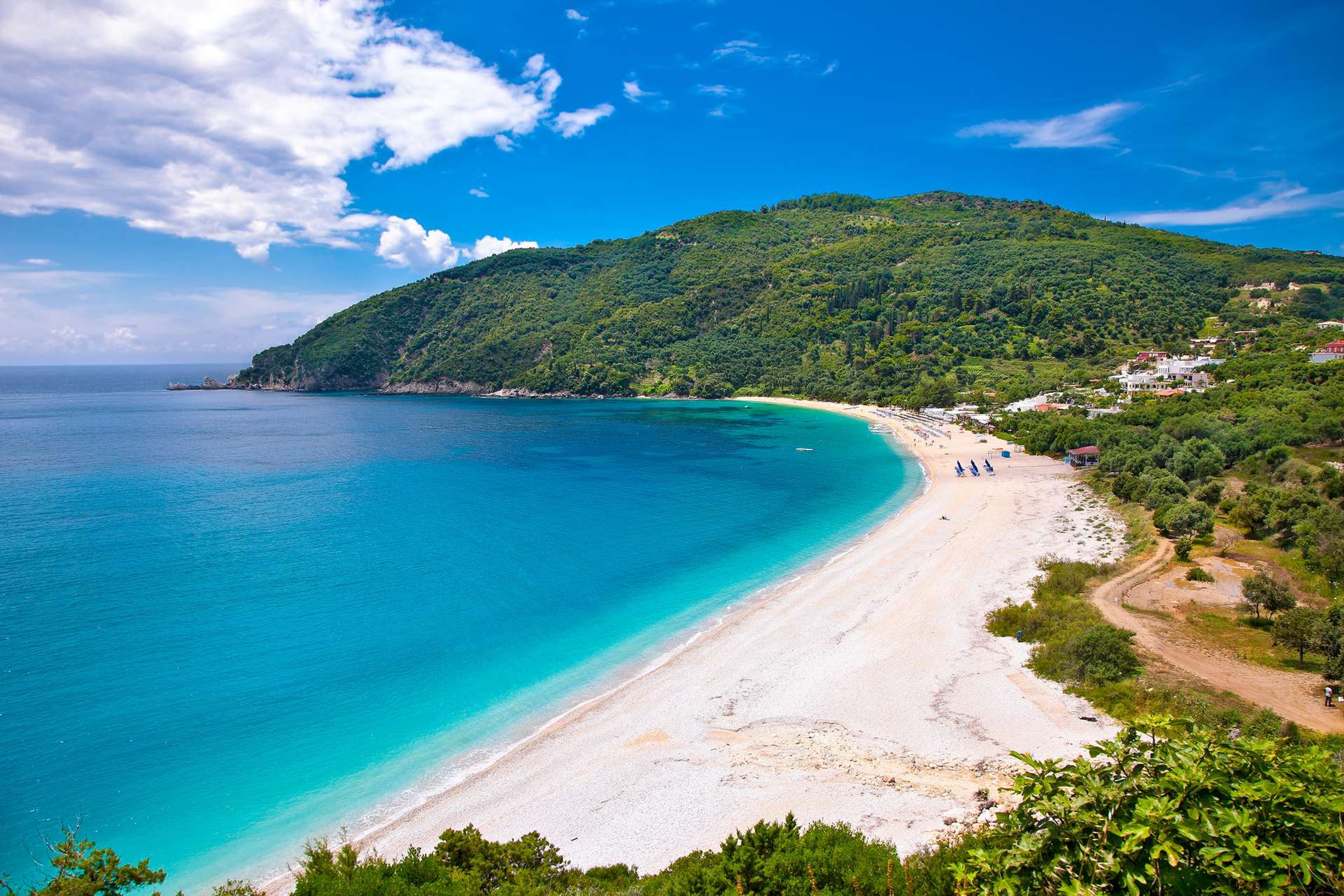 Griekenland Epirus Lichnos Beach 