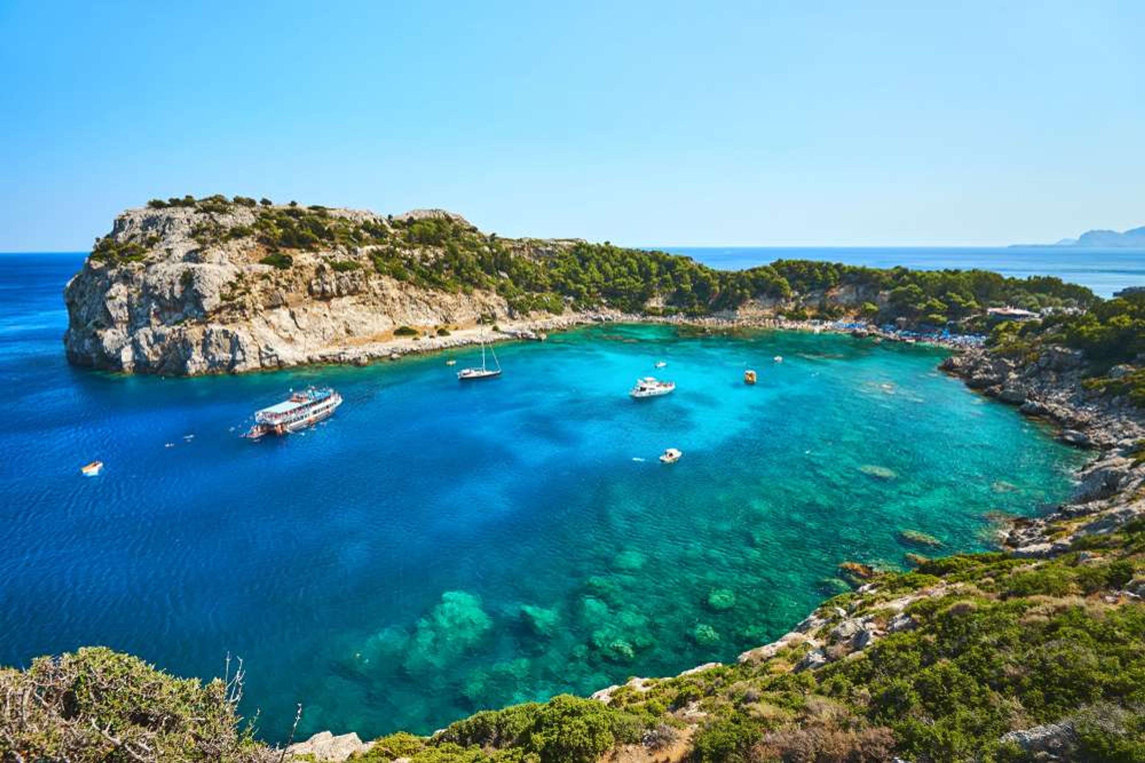 Griekenland Rhodos Anthony Quinn Bay