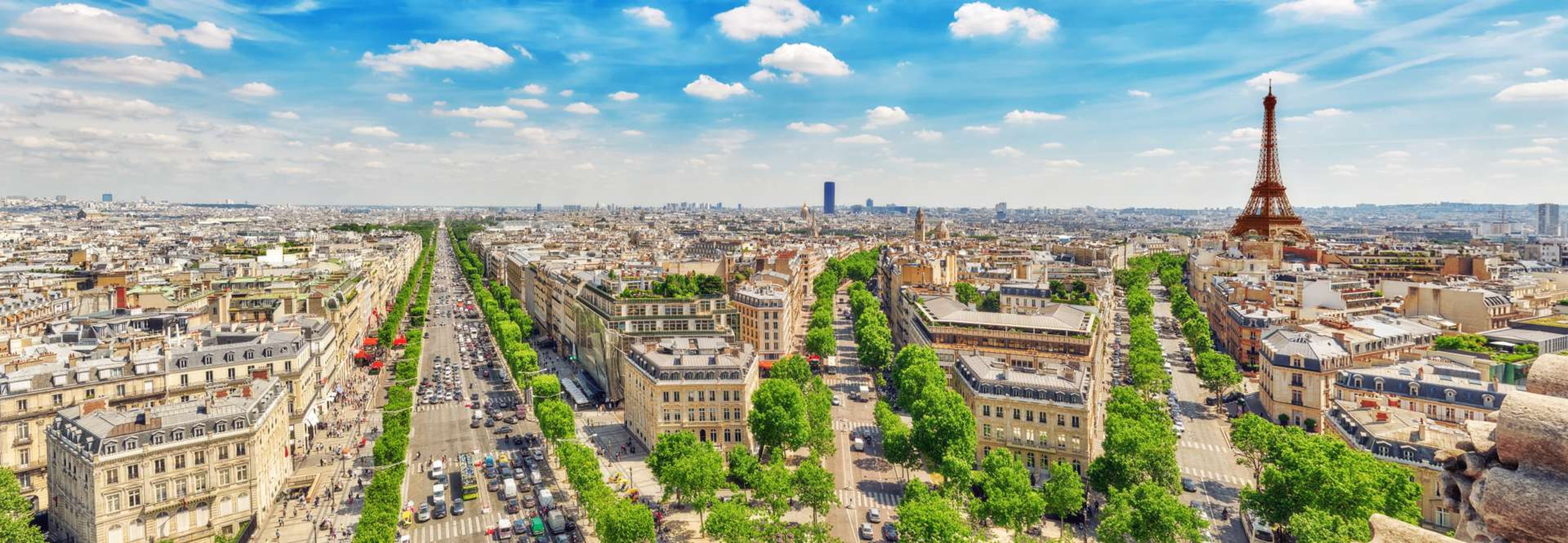 Frankrijk Parijs Panorama