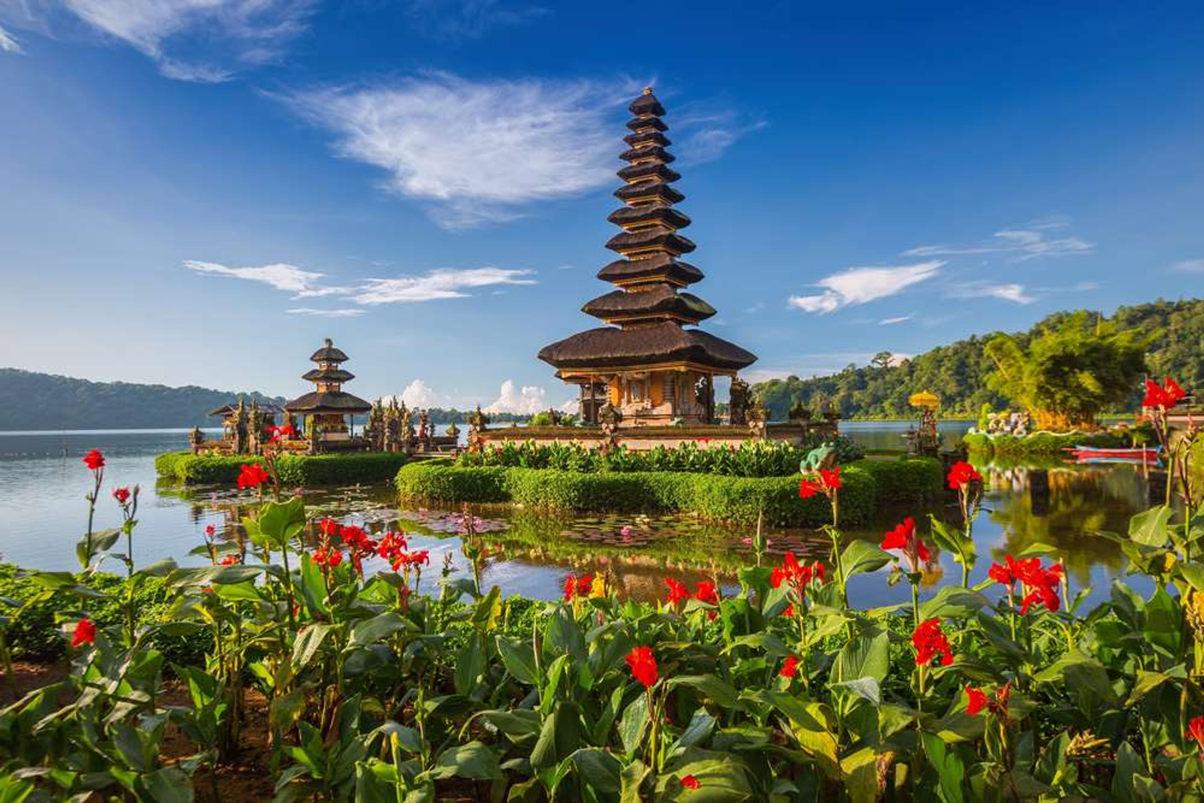Indonesië Bali Pura Ulun Danu Bratan