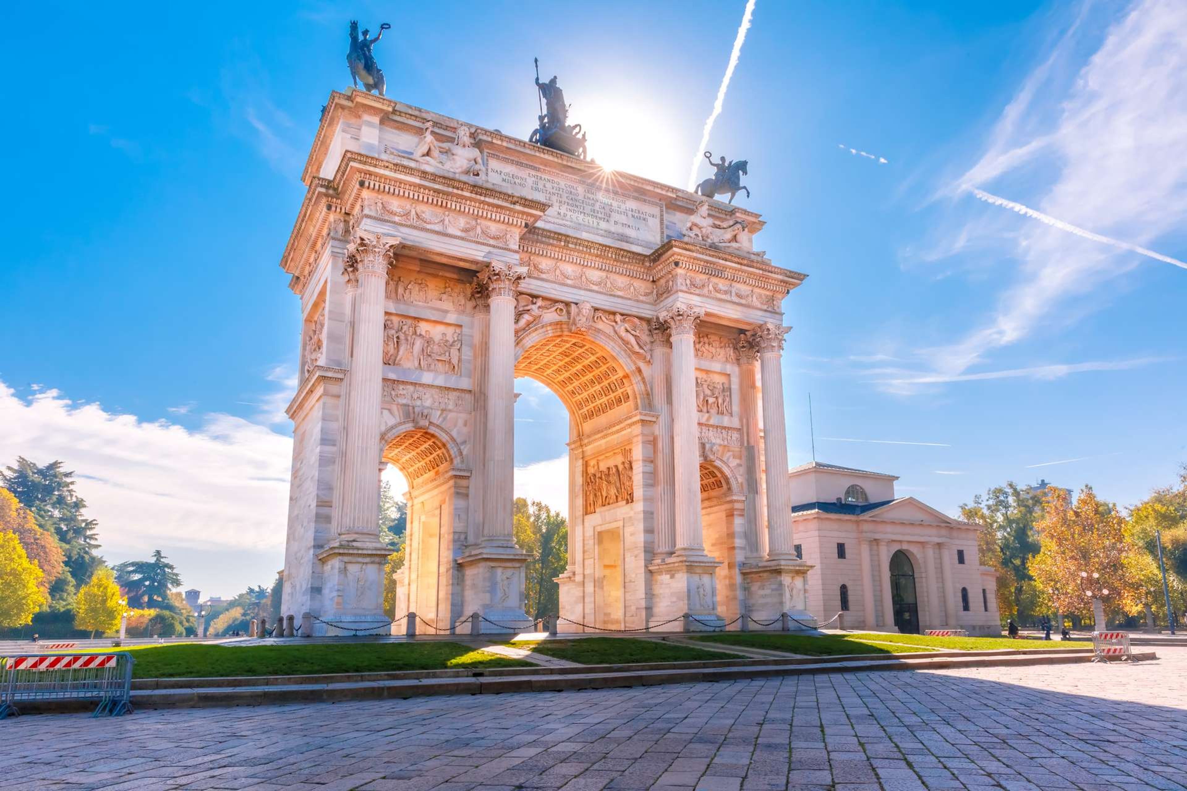 Italie Milaan Arco Della Pace