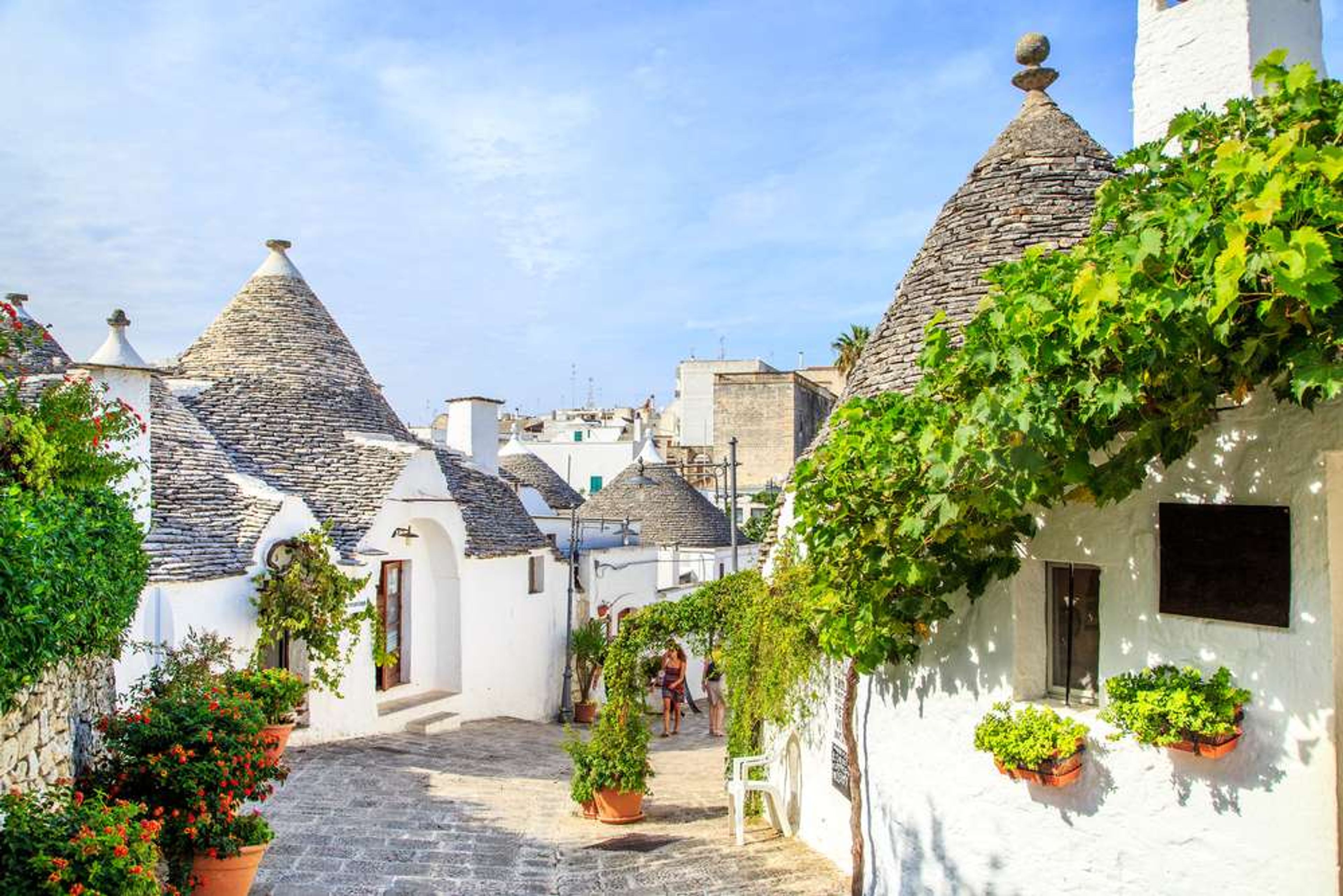 Italie Puglia Trulli Houses Alberobello 