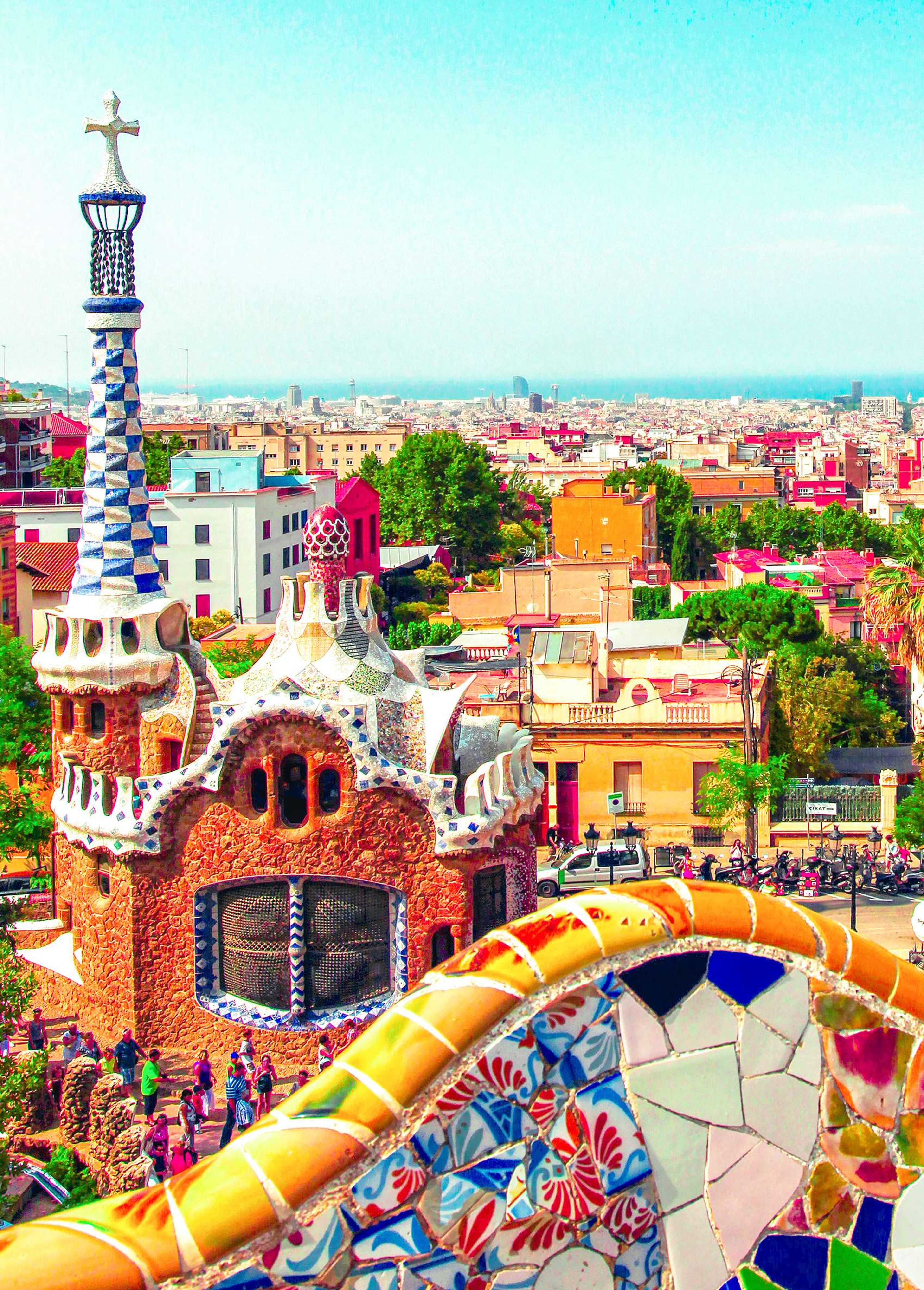 Spanje Barcelona Park Guell4