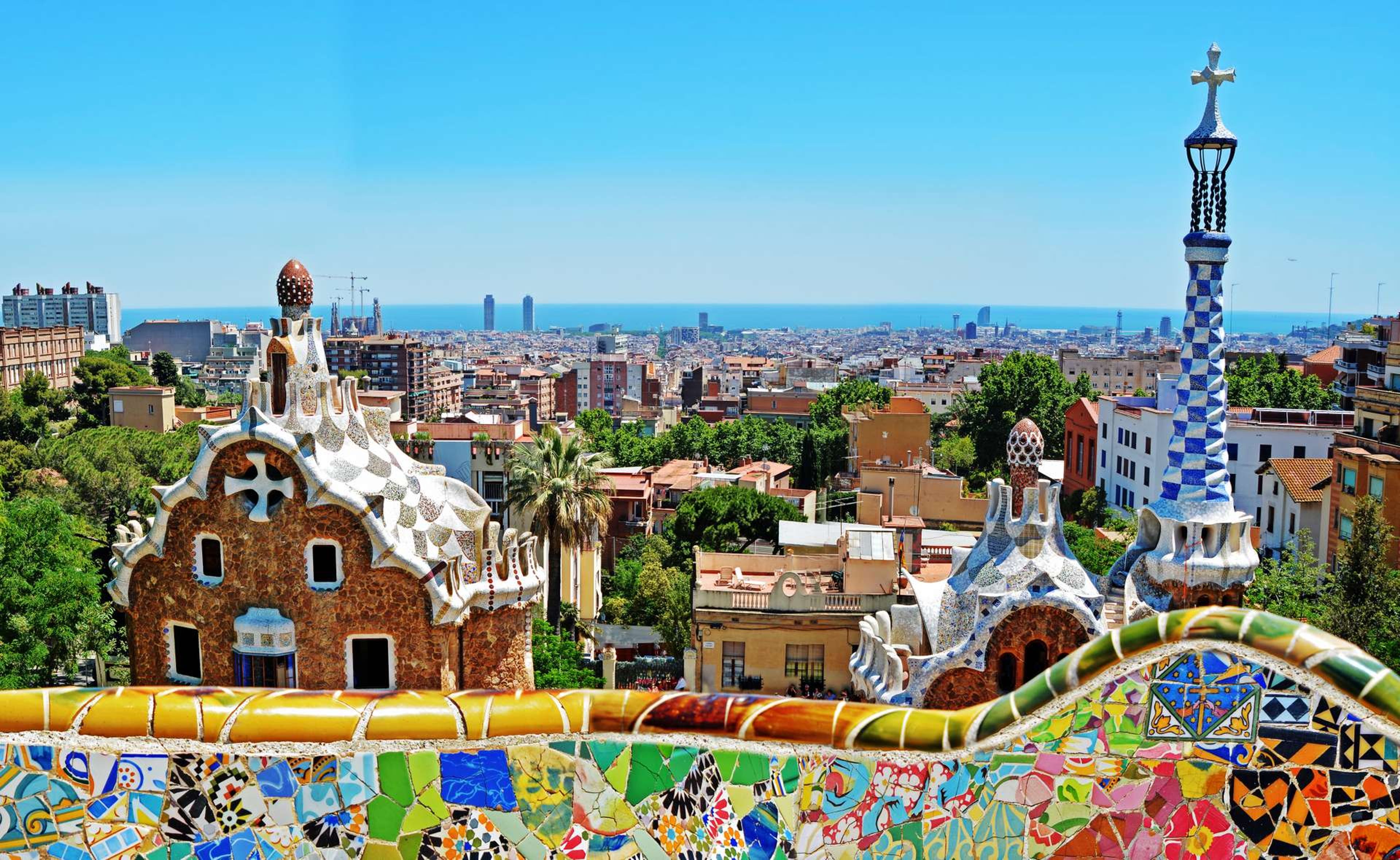 Spanje Barcelona Park Guell5