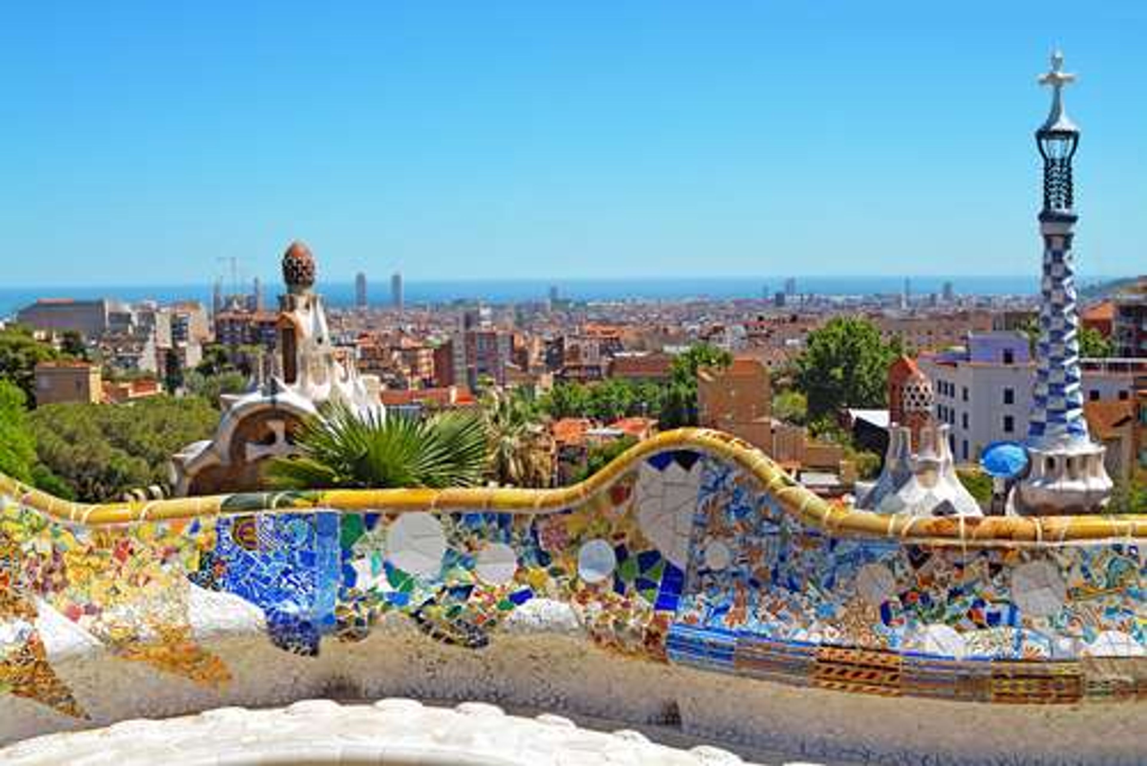 Spanje Barcelona Park Guell8