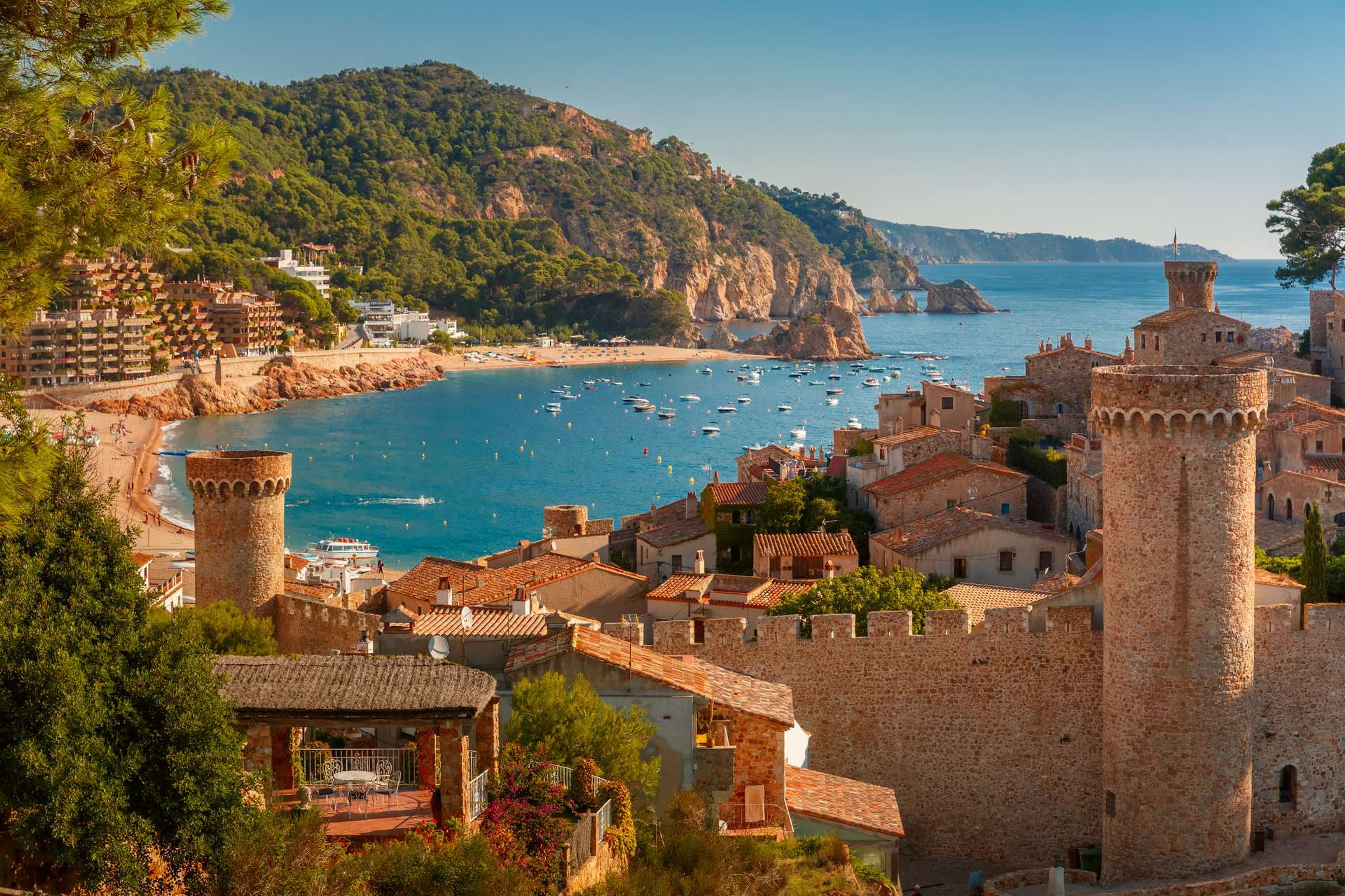 Spanje Costa Brava Tossa de Mar