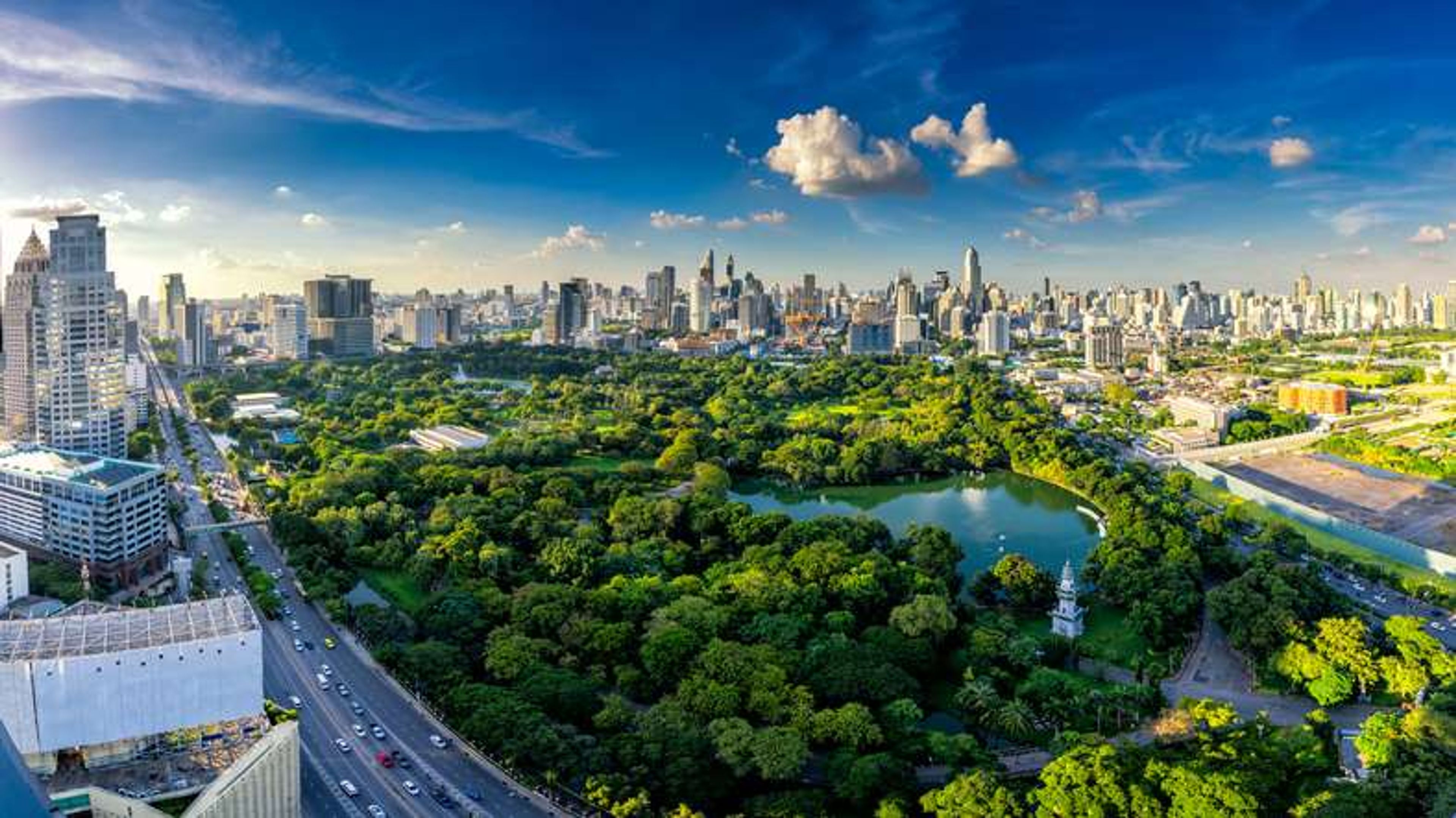 Thailand Bangkok skyline