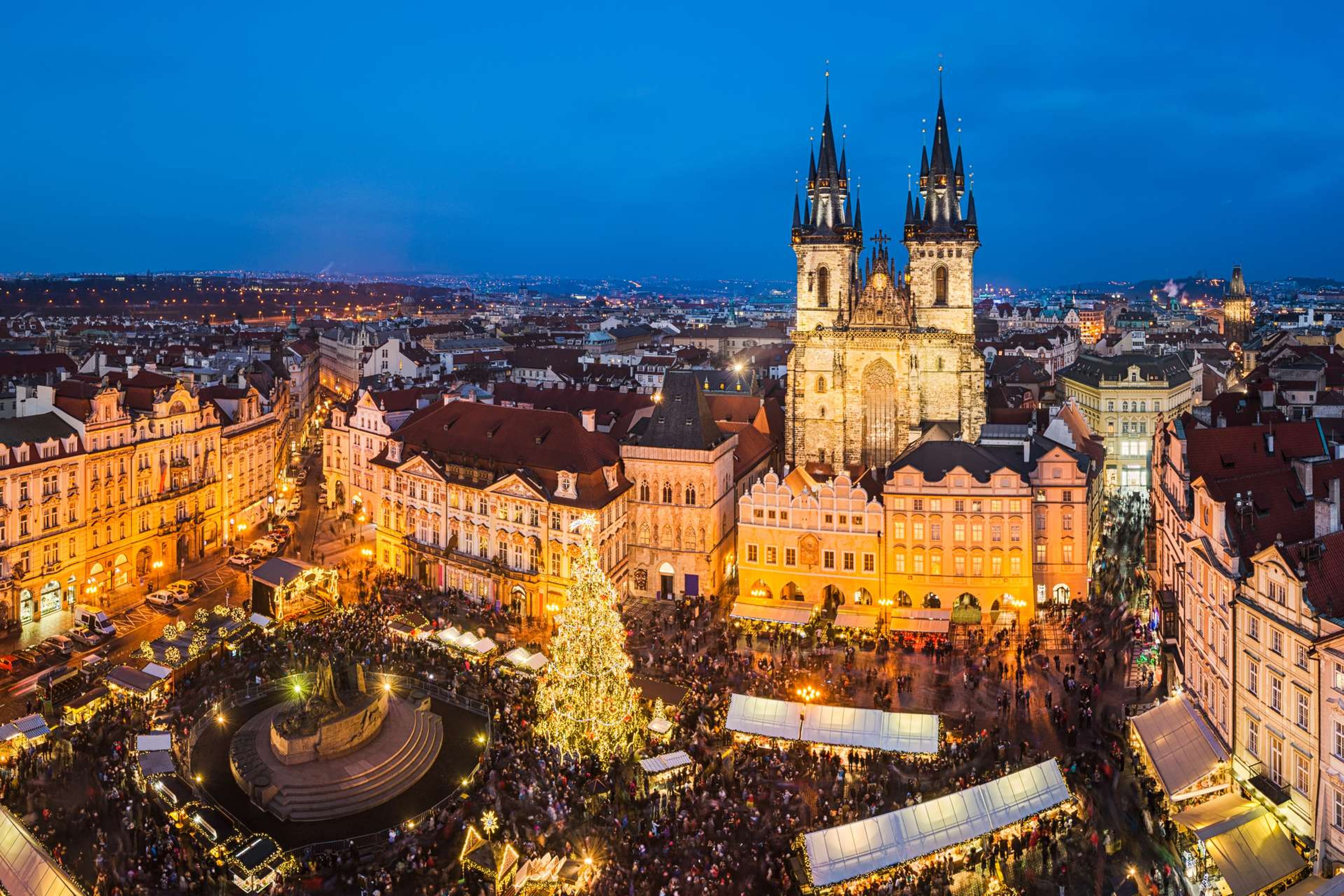 Tsjechië Praag kerstmarkt1