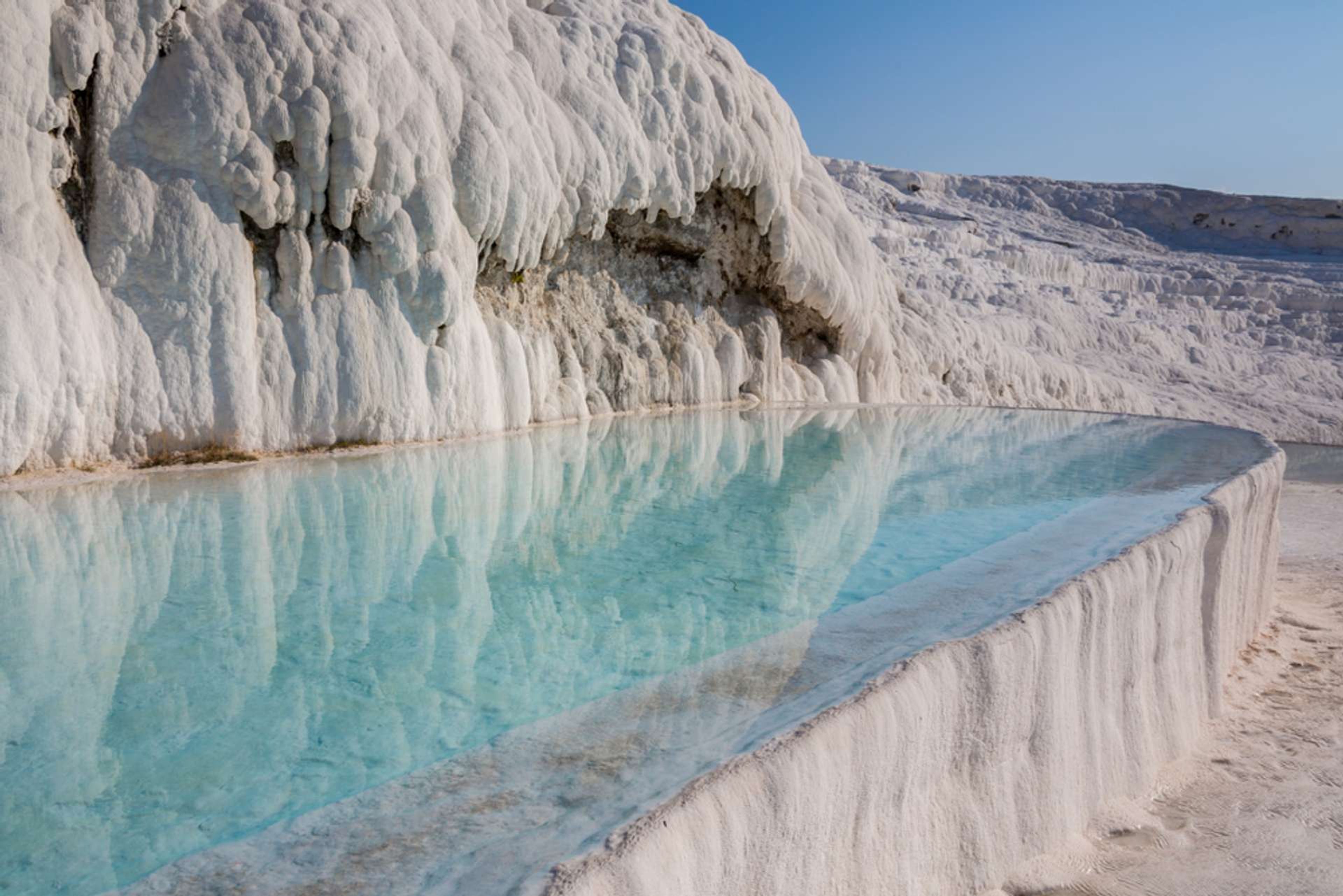 Turkije Denizli Pamukkale thermal springs2