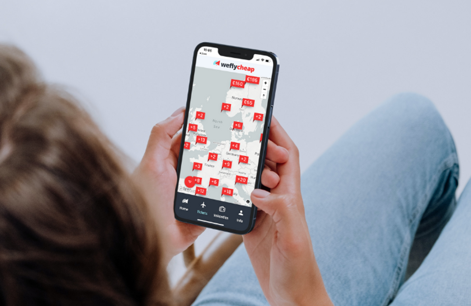 Goedkope vliegtickets Bali vliegmap weflycheap